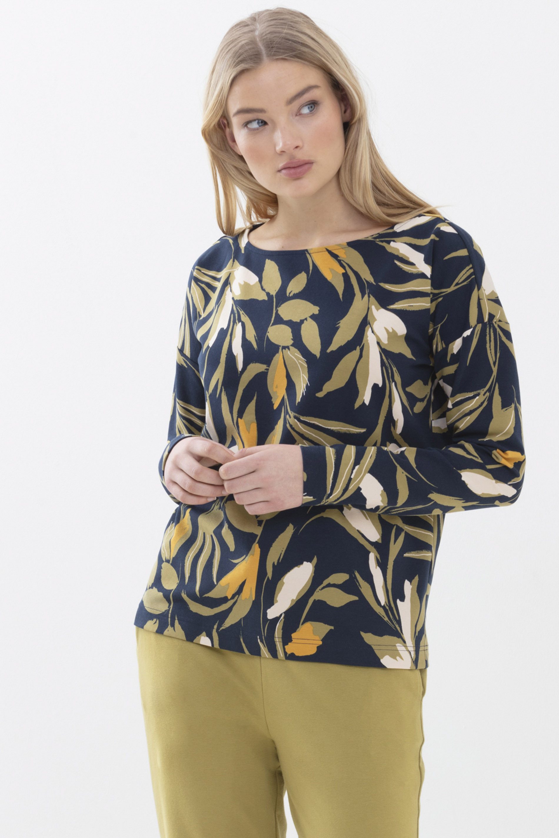 Mey Pyjamaoberteil Mey female Sweater Serie Linnea (1-tlg)