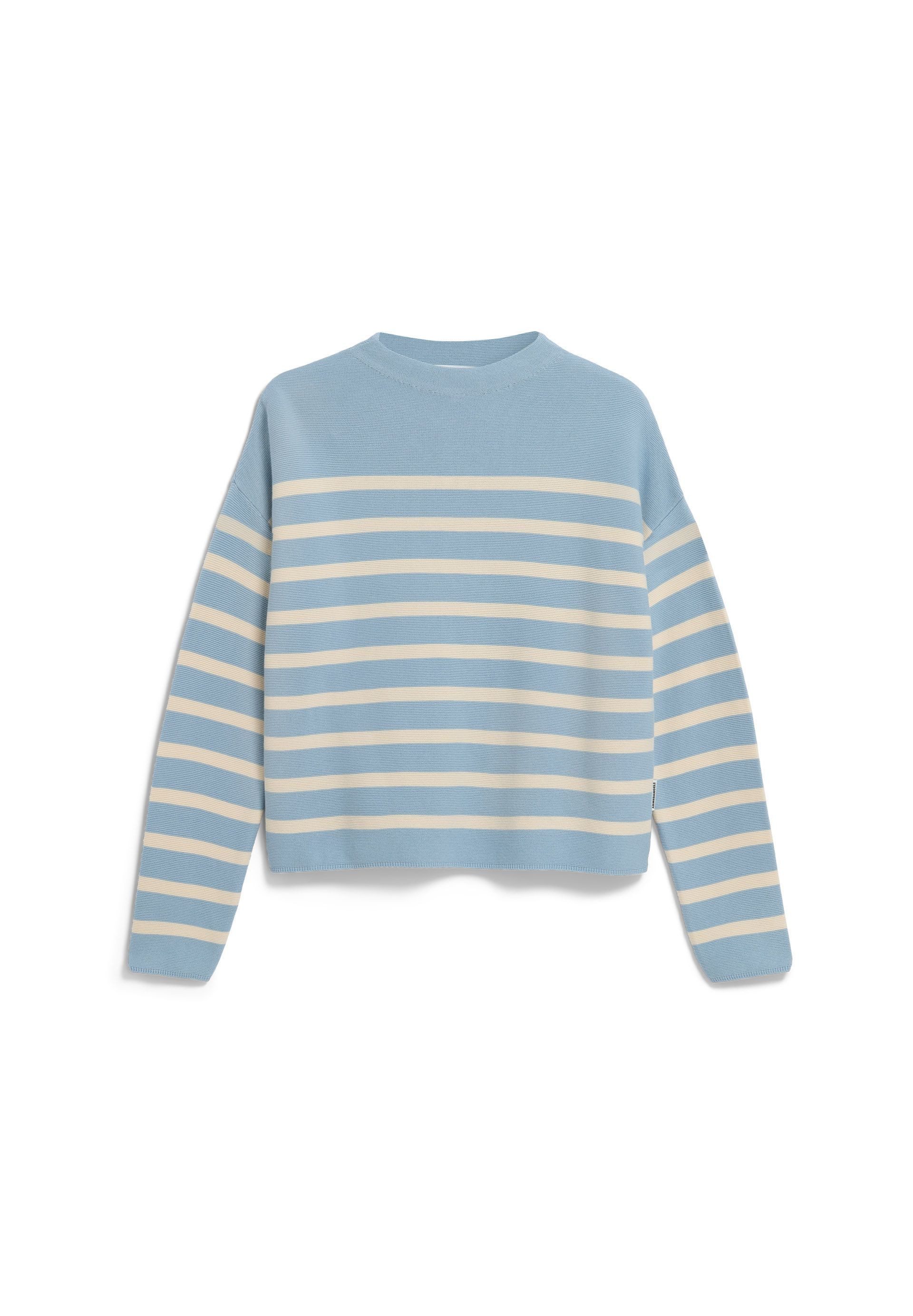 Strickpullover MERINAA STRIPES Strickpullover aus Bio-Baumwolle
