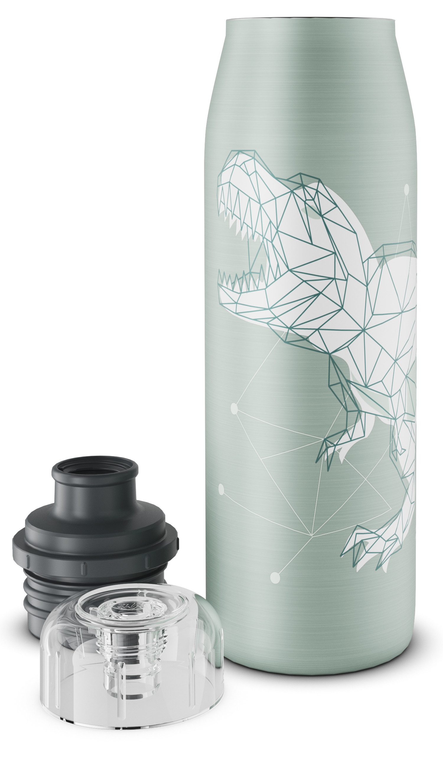 Alfi Isolierflasche KIDS ISO BOTTLE, Edelstahlkörper, spülmaschinenfest, 12h heiß & 24h kalt, Trinköffnung mit konsistentem Trinkfluss