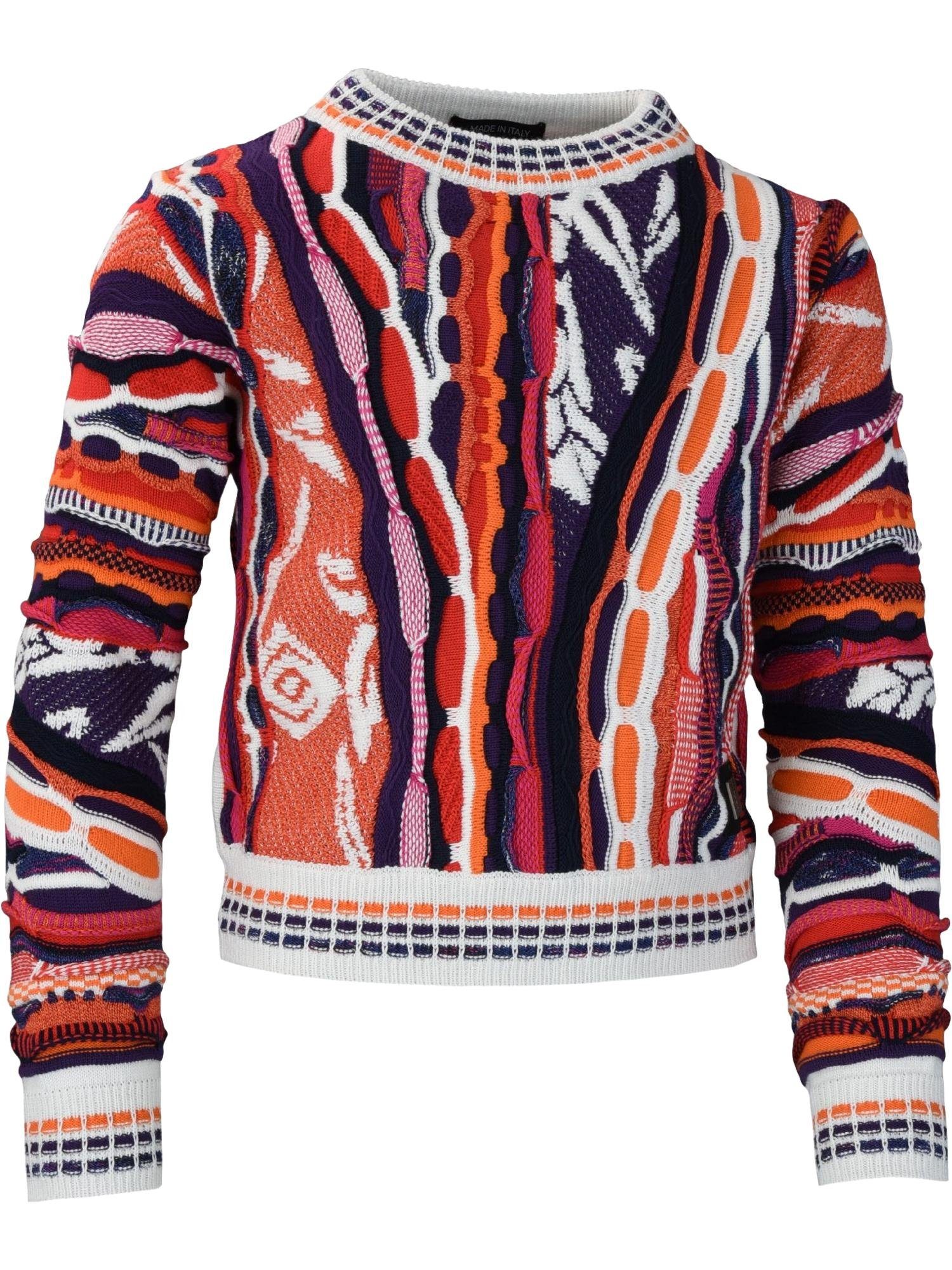 CARLO COLUCCI Rundhalspullover Casassa