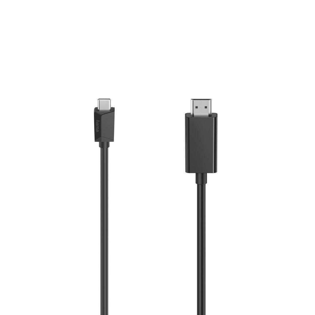 m Hama (150 HDMI, USB-C-Stecker-HDMI™-Stecker, 4K cm), Monitor-Adapterkabel 1,50 Video-Kabel, Ultra-HD USB-C, USB-Kabel,