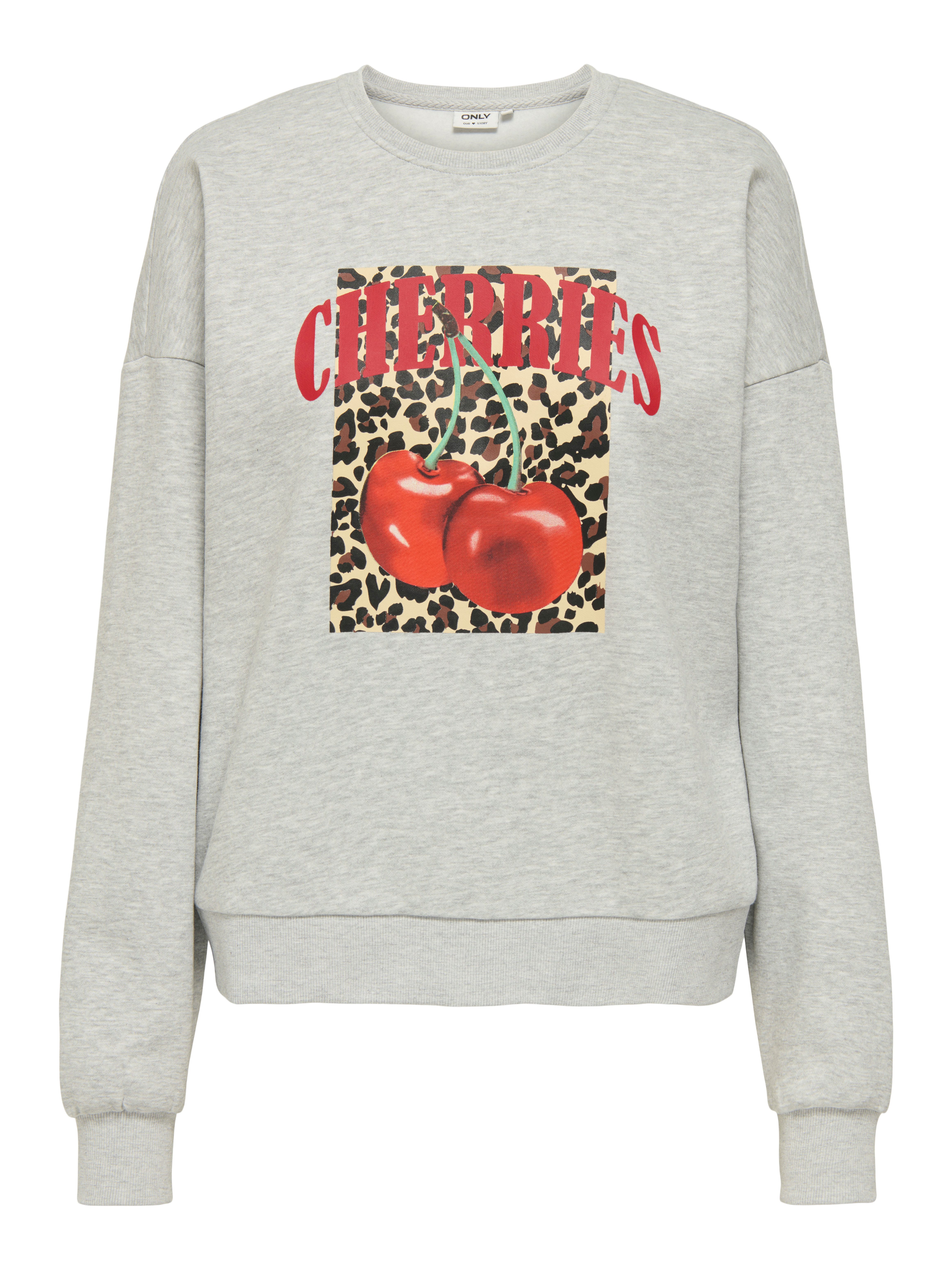 ONLY Sweatshirt ONLJOLANA L/S O-NECK BERRY PRINT CS SWT günstig online kaufen