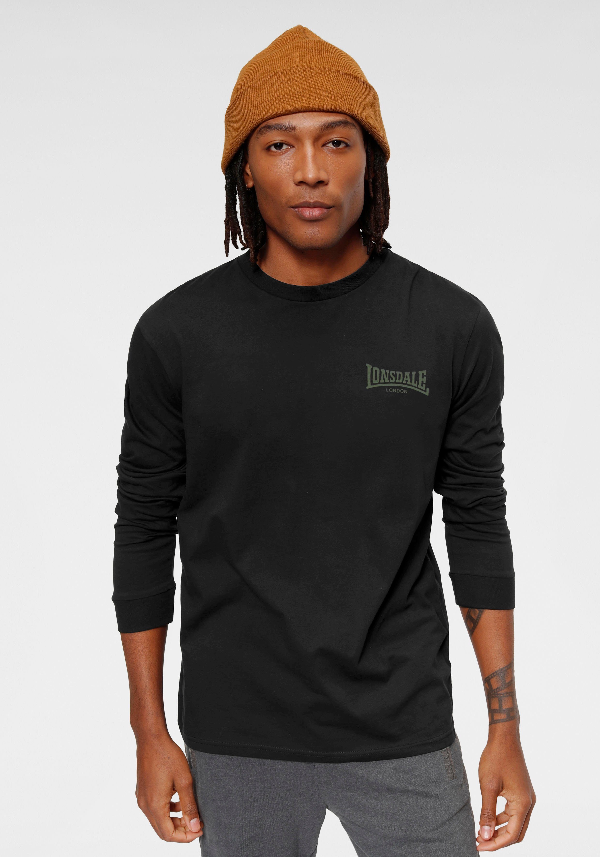 Lonsdale Langarmshirt AYRSHIRE (Packung, 2-tlg., 2er-Pack)