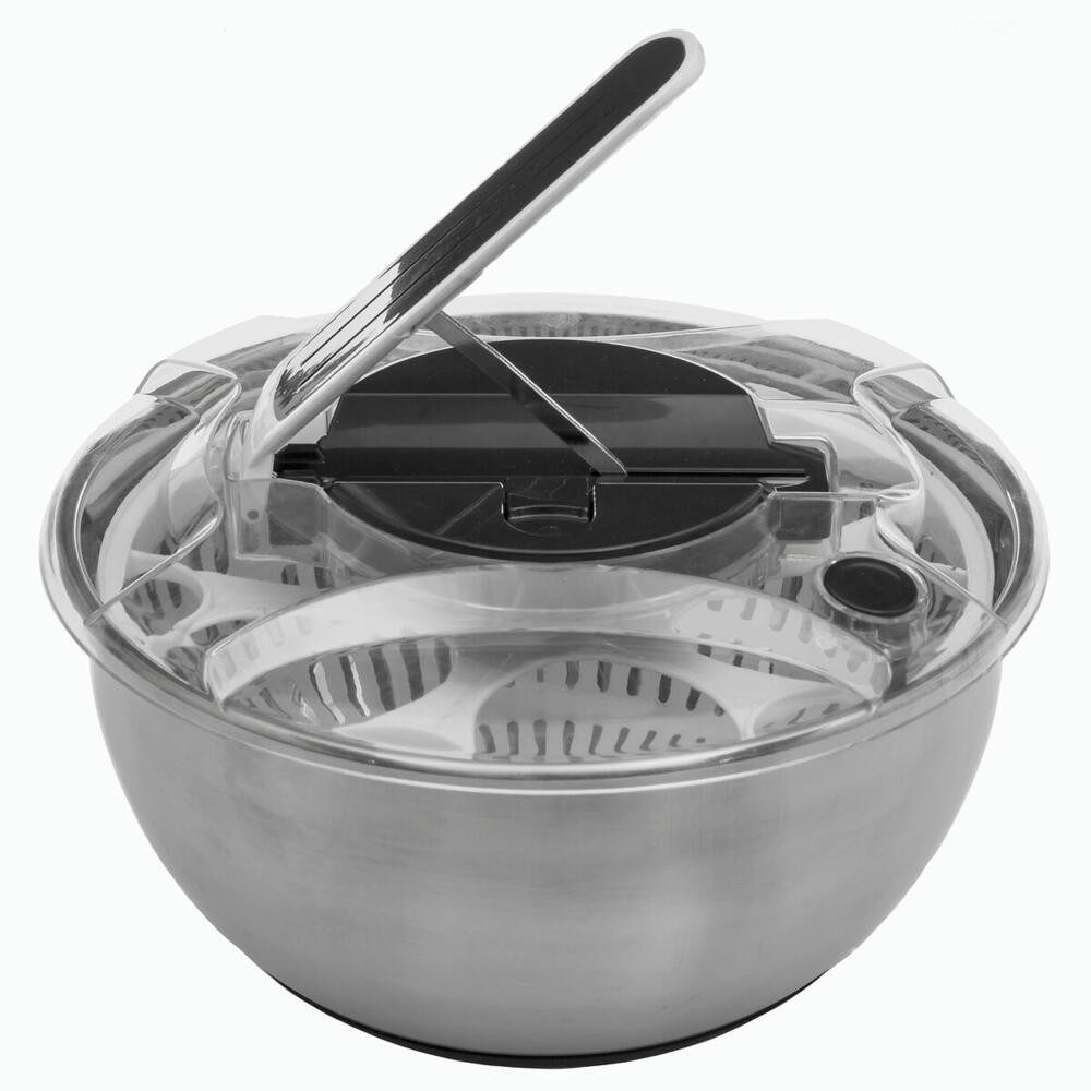 5five Simply Smart Salatschleuder mit Hebel, 3.5 Liter