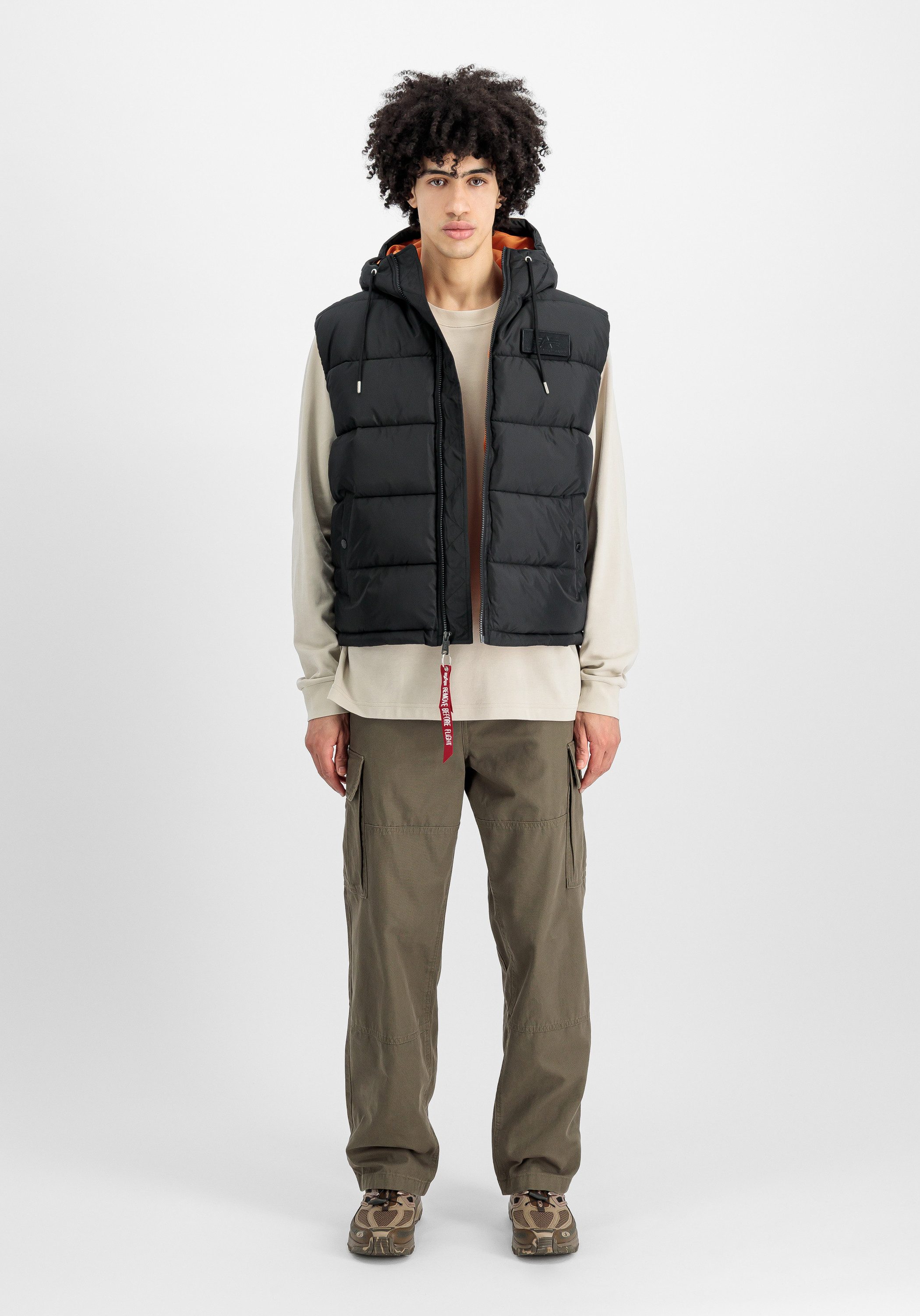 Alpha Industries Wendejacke Hooded Puffer Vest FD