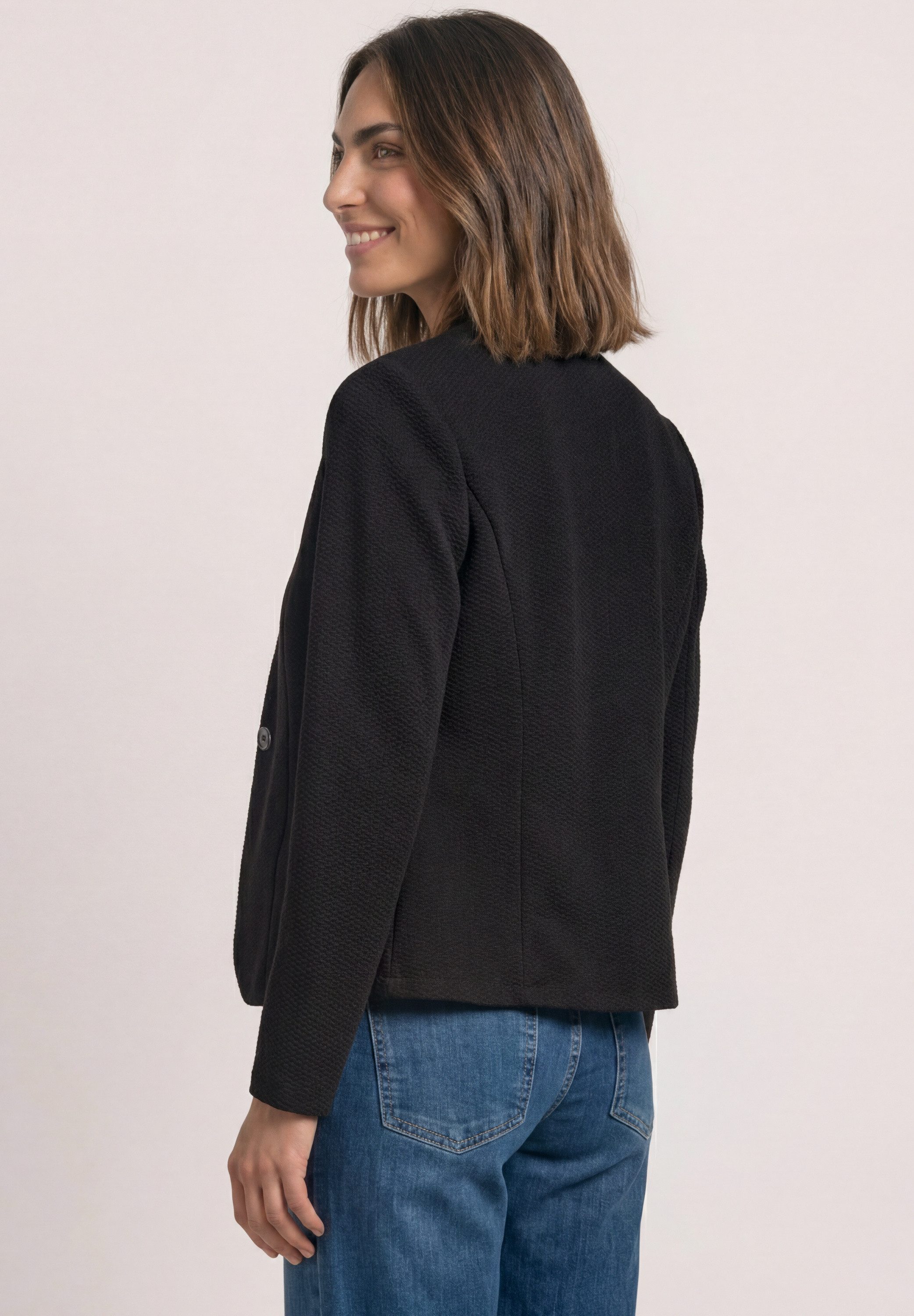 STREET ONE Kurzblazer mit Reverskragen
