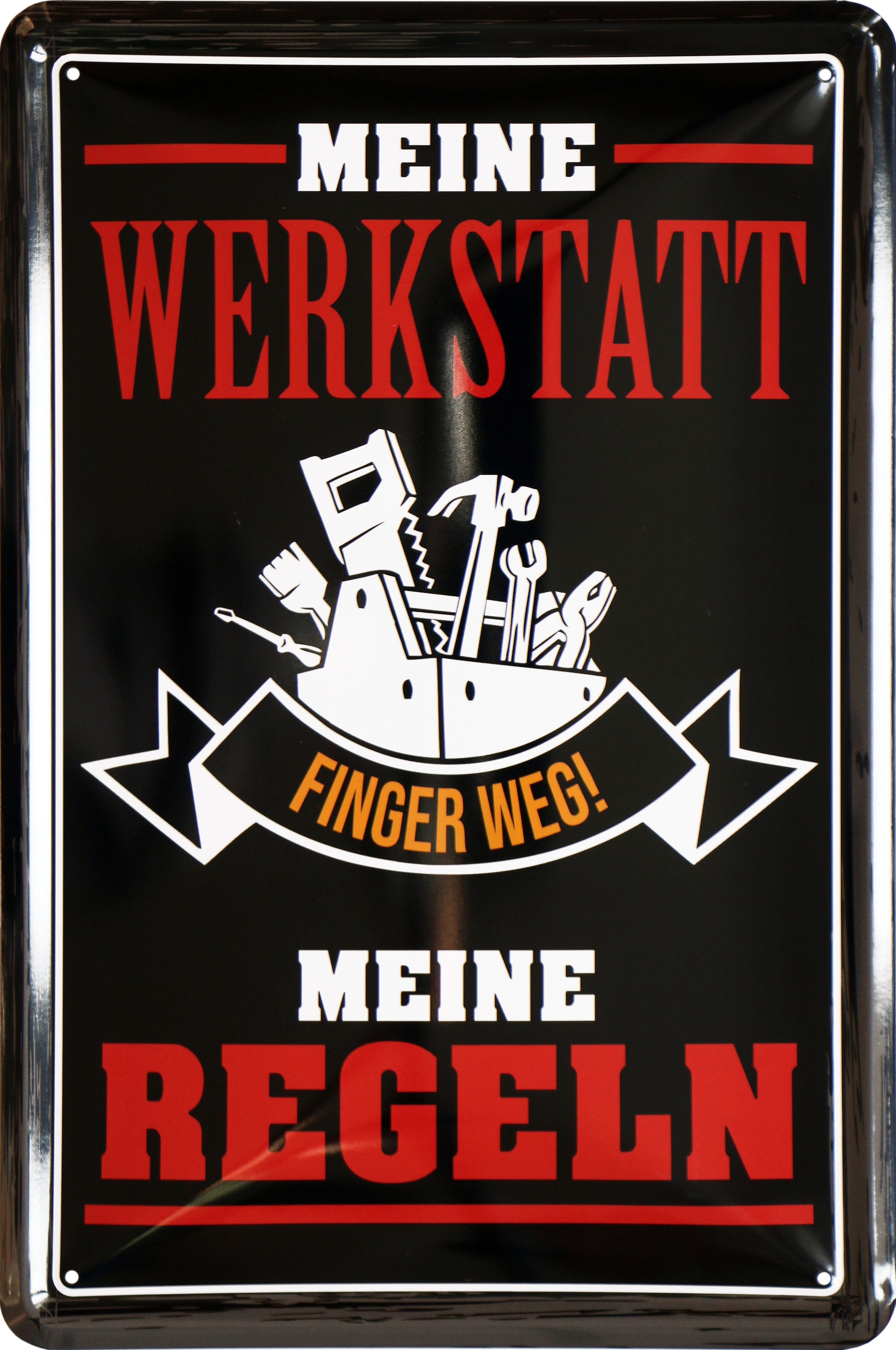 WOGEKA ART Metallbild Meine Werkstatt - günstig online kaufen