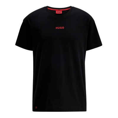 HUGO T-Shirt Linked mit Markenprint vorn