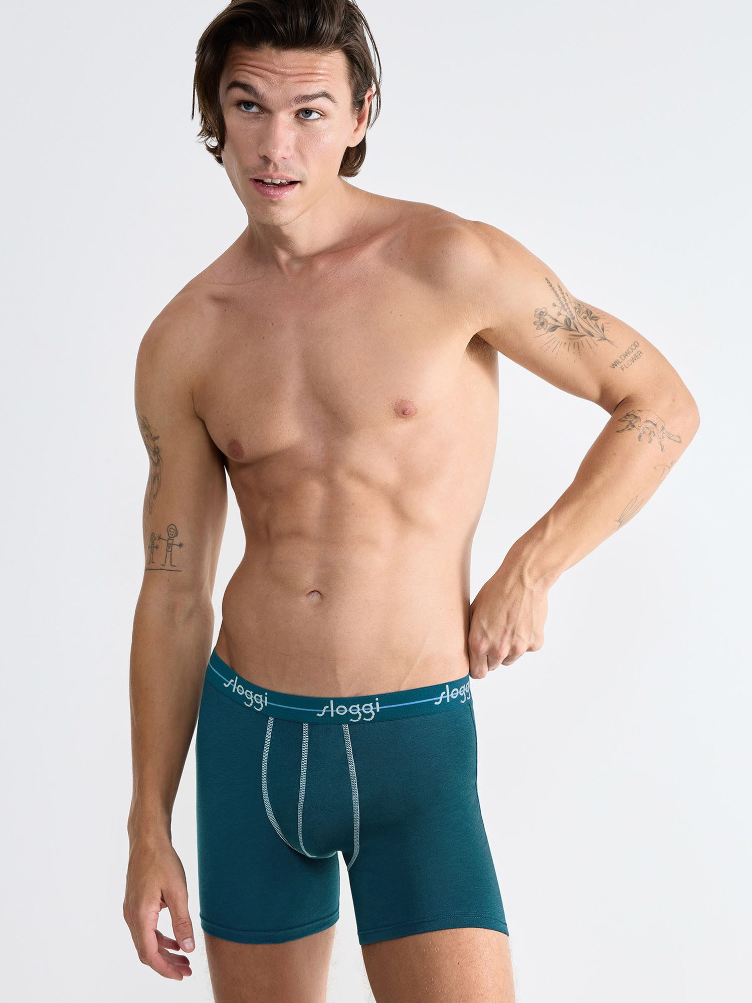sloggi Retro Pants Start Short (2-St) Retro-Boxer Retro-shorts unterhose günstig online kaufen