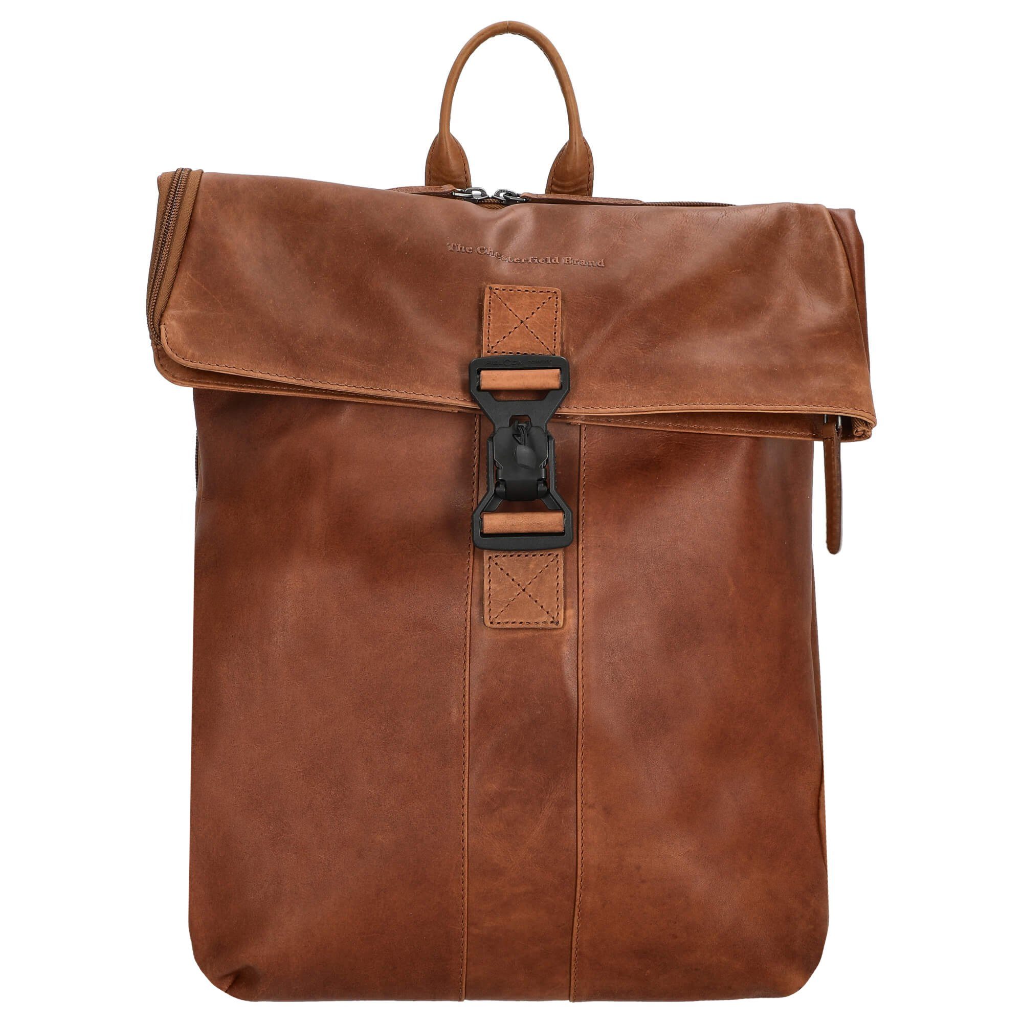 The Chesterfield Brand Laptoprucksack Savona - Rucksack 15" 40 cm cognac