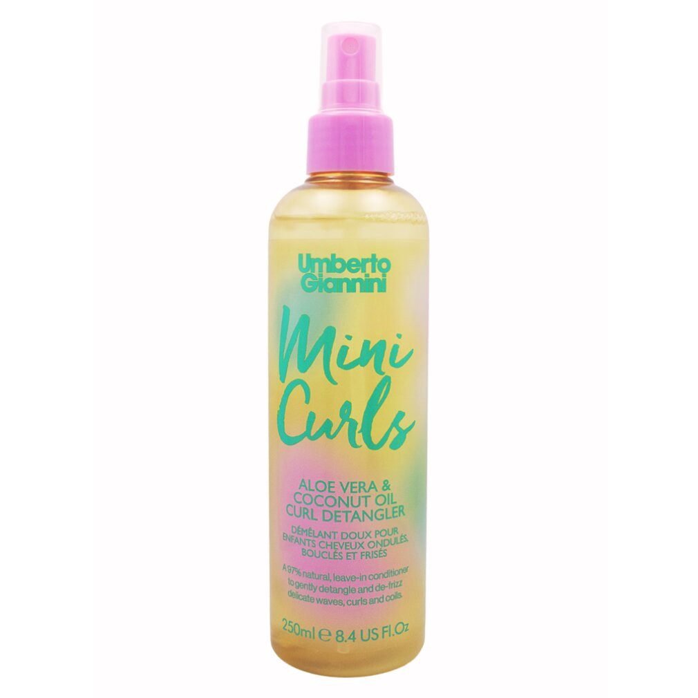 Umberto Giannini Haarpflege-Set, Mini Curls, Haarspülung, entwirrend