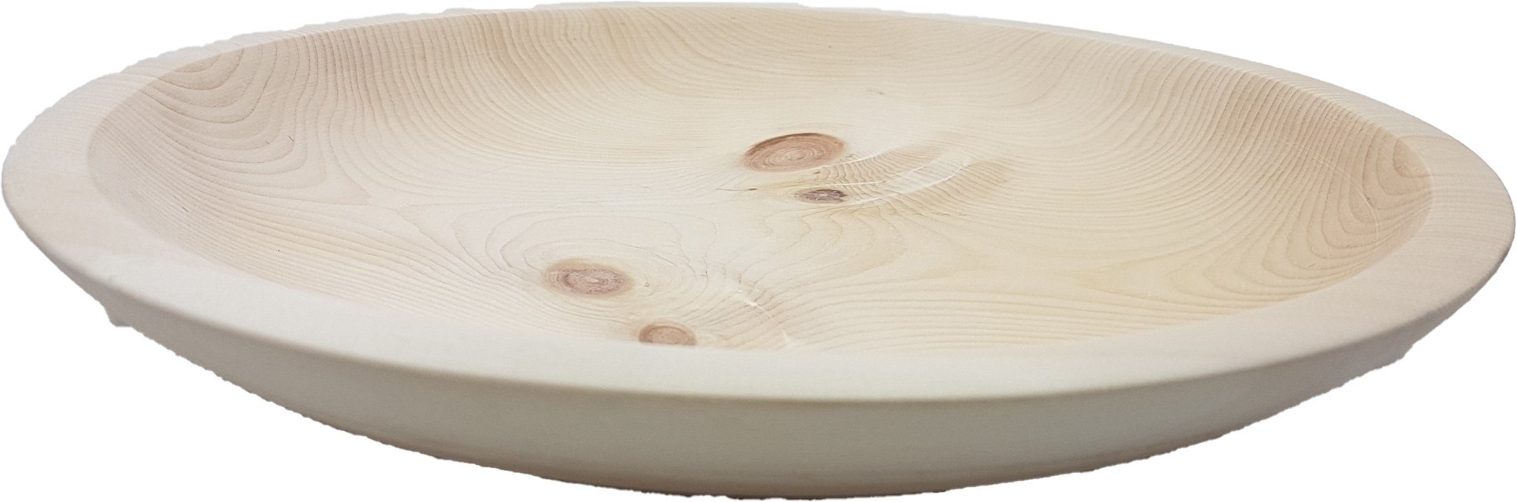 Pezzo D'oro Obstschale Zirbeschale handgedrechselt 35cm flach, aus Österreich,Zirbenholz