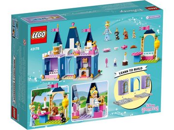 LEGO® Konstruktionsspielsteine LEGO® Disney™ Princess - Cinderellas Schlossfest, (Set, 168 St)