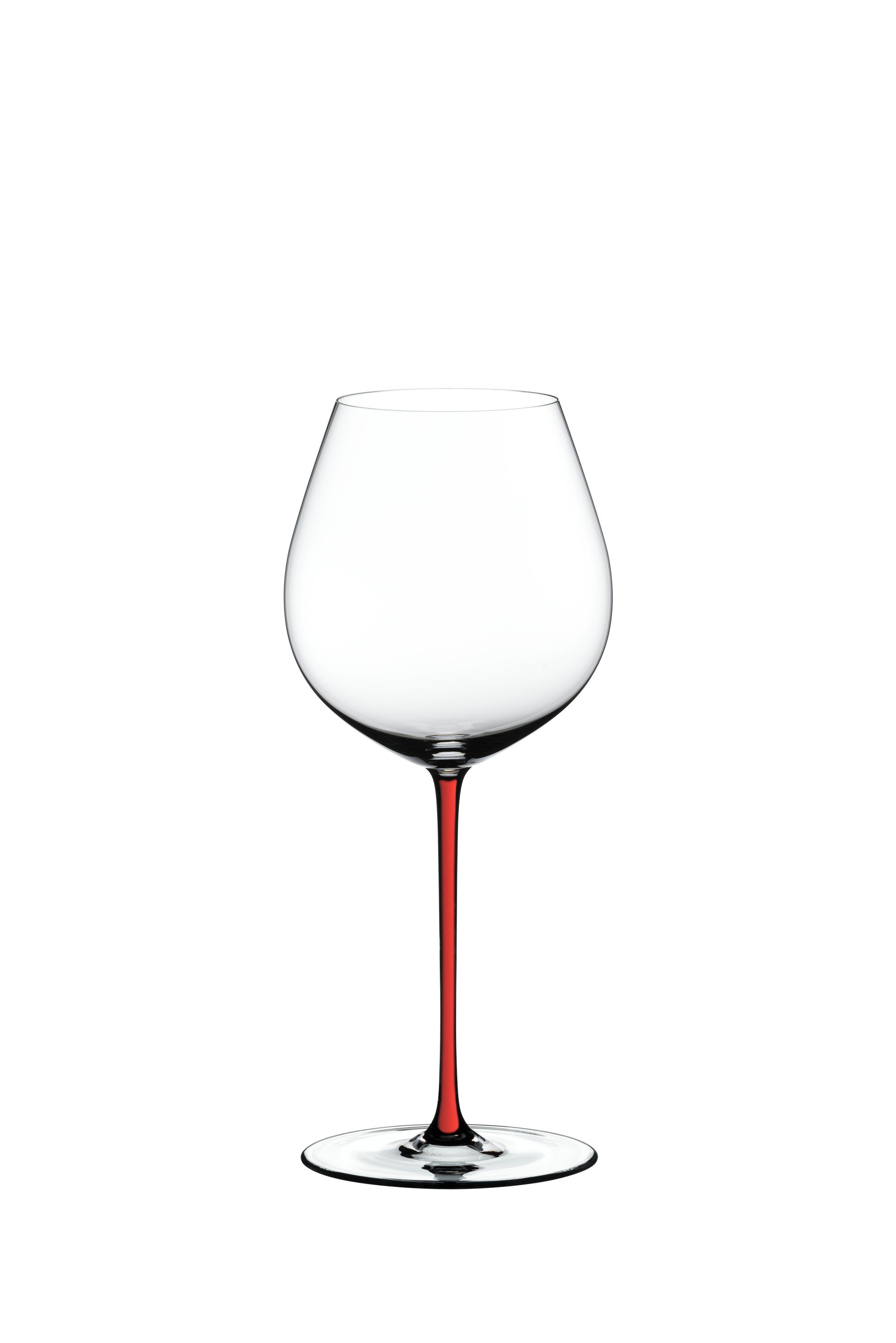 RIEDEL THE WINE GLASS COMPANY Rotweinglas Riedel Fatto A Mano Pinot Noir Rot, Kristallglas