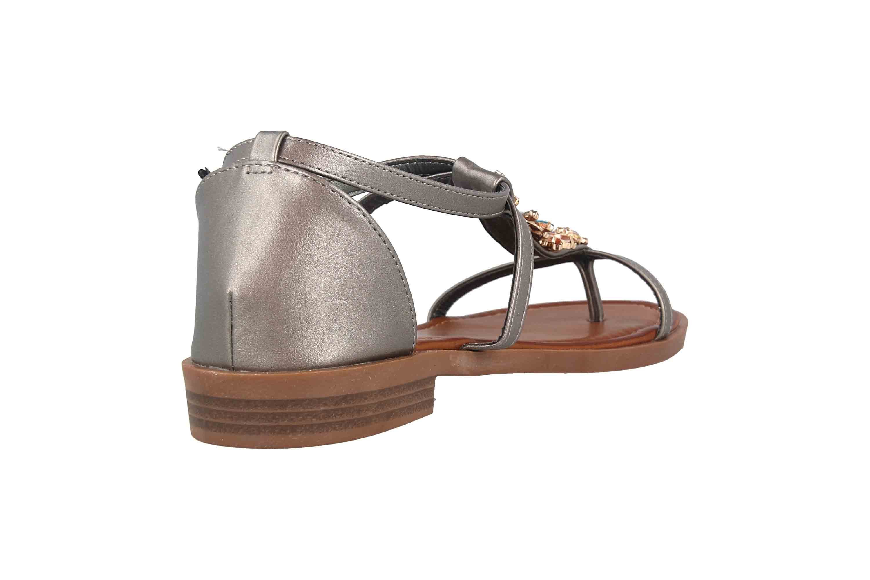 Fitters Footwear 2.872477 Pewter Zehentrenner