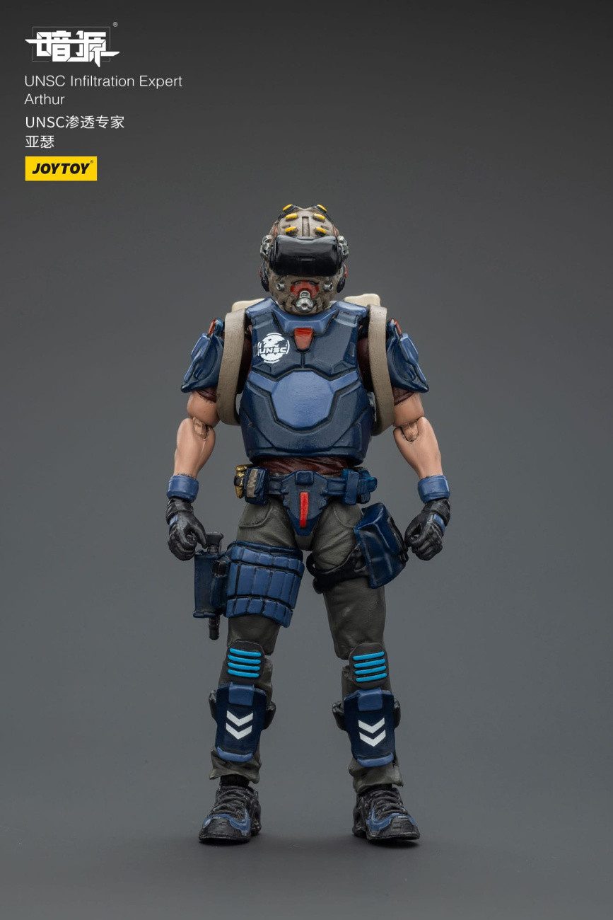 Joy Toy (CN) Actionfigur UNSC Dark Source Actionfigur Infiltration Expert Arthur 7 cm