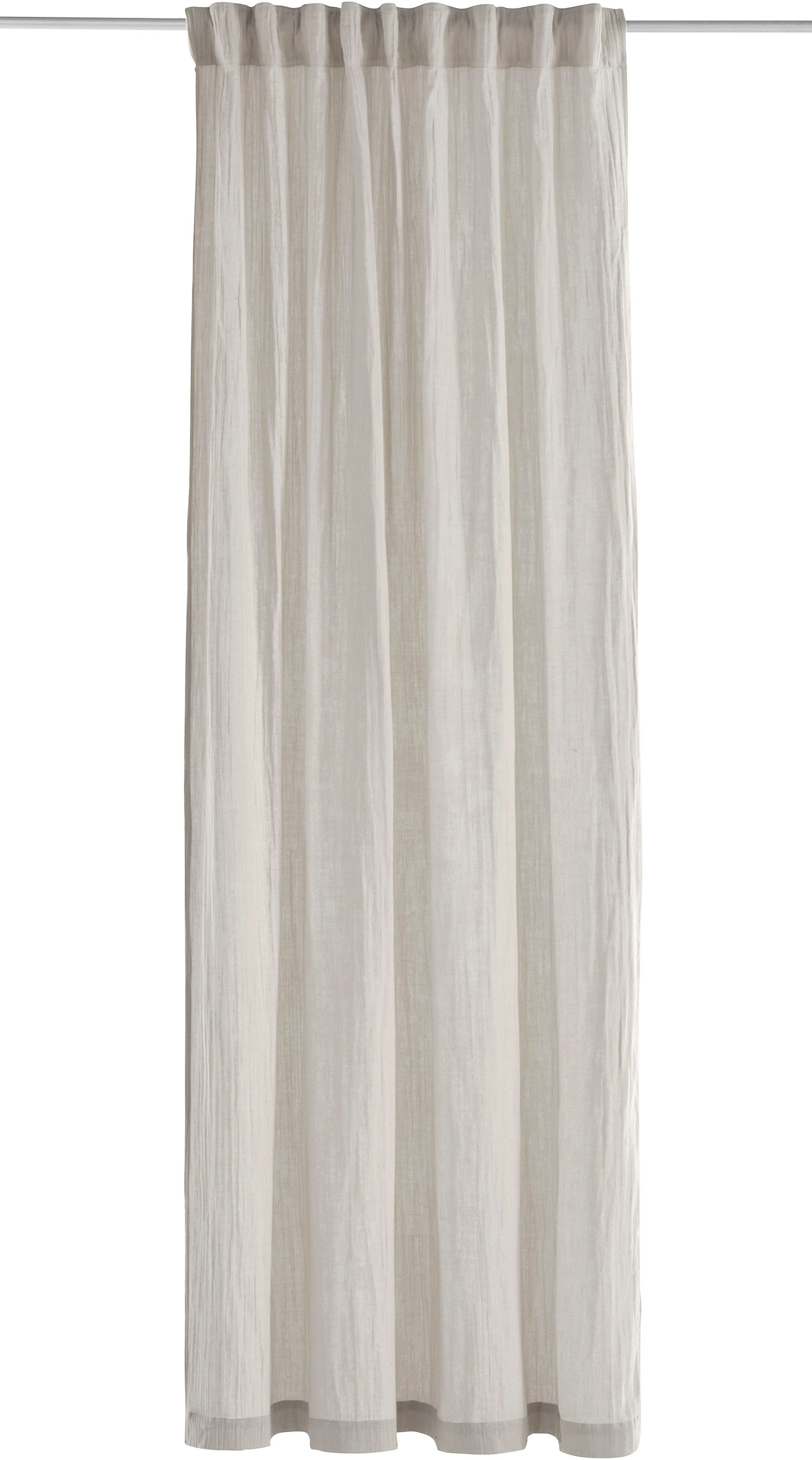 LeGer Home by Lena Gercke Gardine Hevin, Musselin Vorhang, blickdichte Gard günstig online kaufen