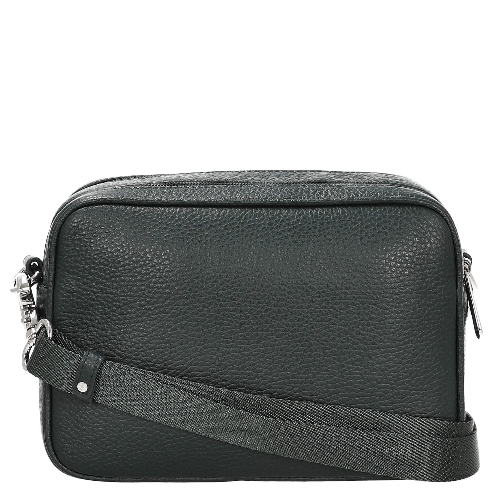 Mandarina Duck Umhängetasche Mellow Leather Camera Bag - Kameratasche 23 cm (scarab)
