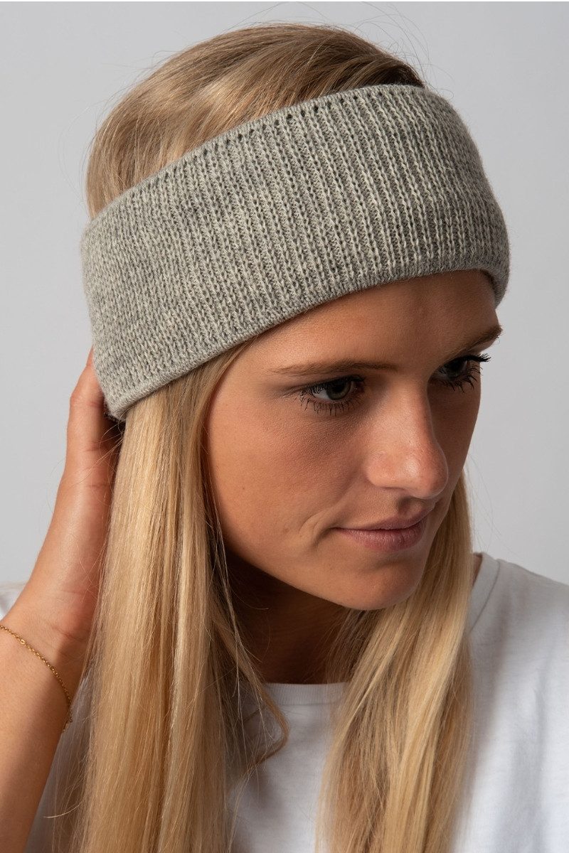 Bavarian Caps Outdoorbluse Stirnband - FAIR&FLAUSCHIG - dunkelgrau, hellgrau