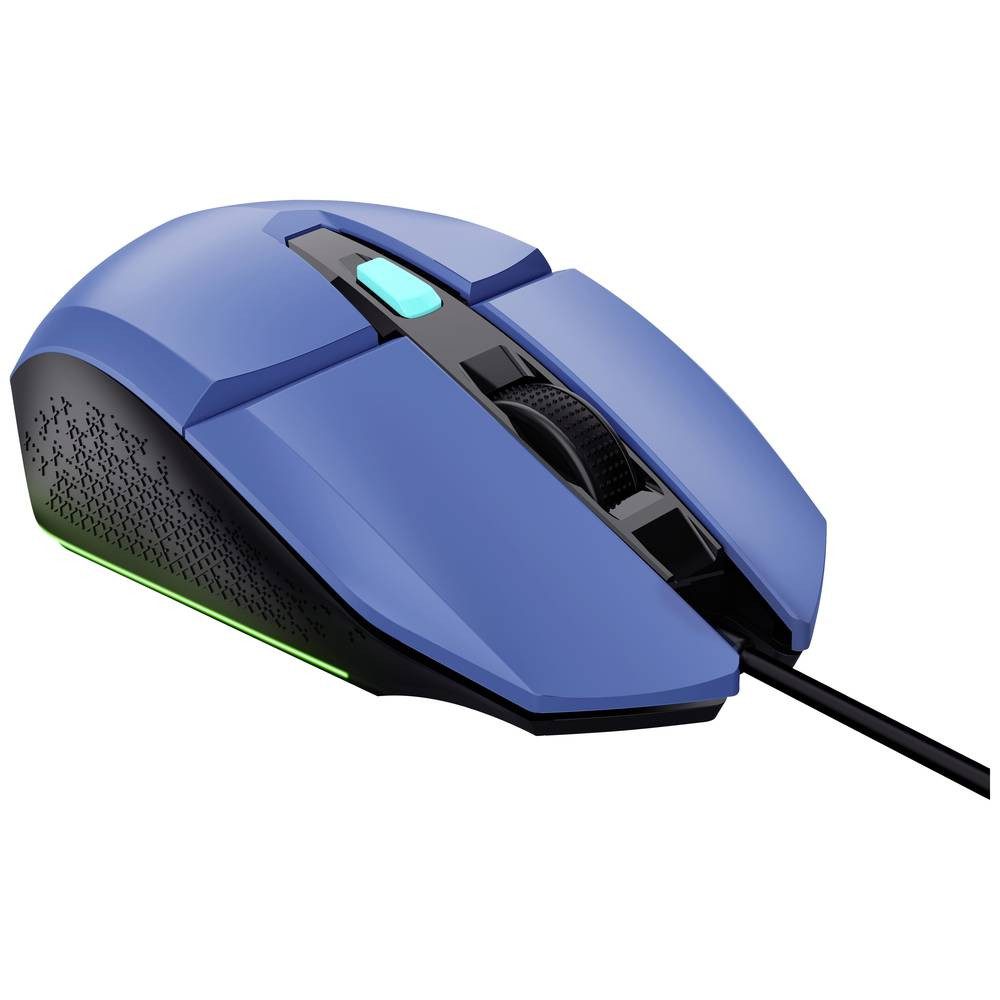 Trust GAMING MOUSE BLUE 25067 Mäuse (Beleuchtet)