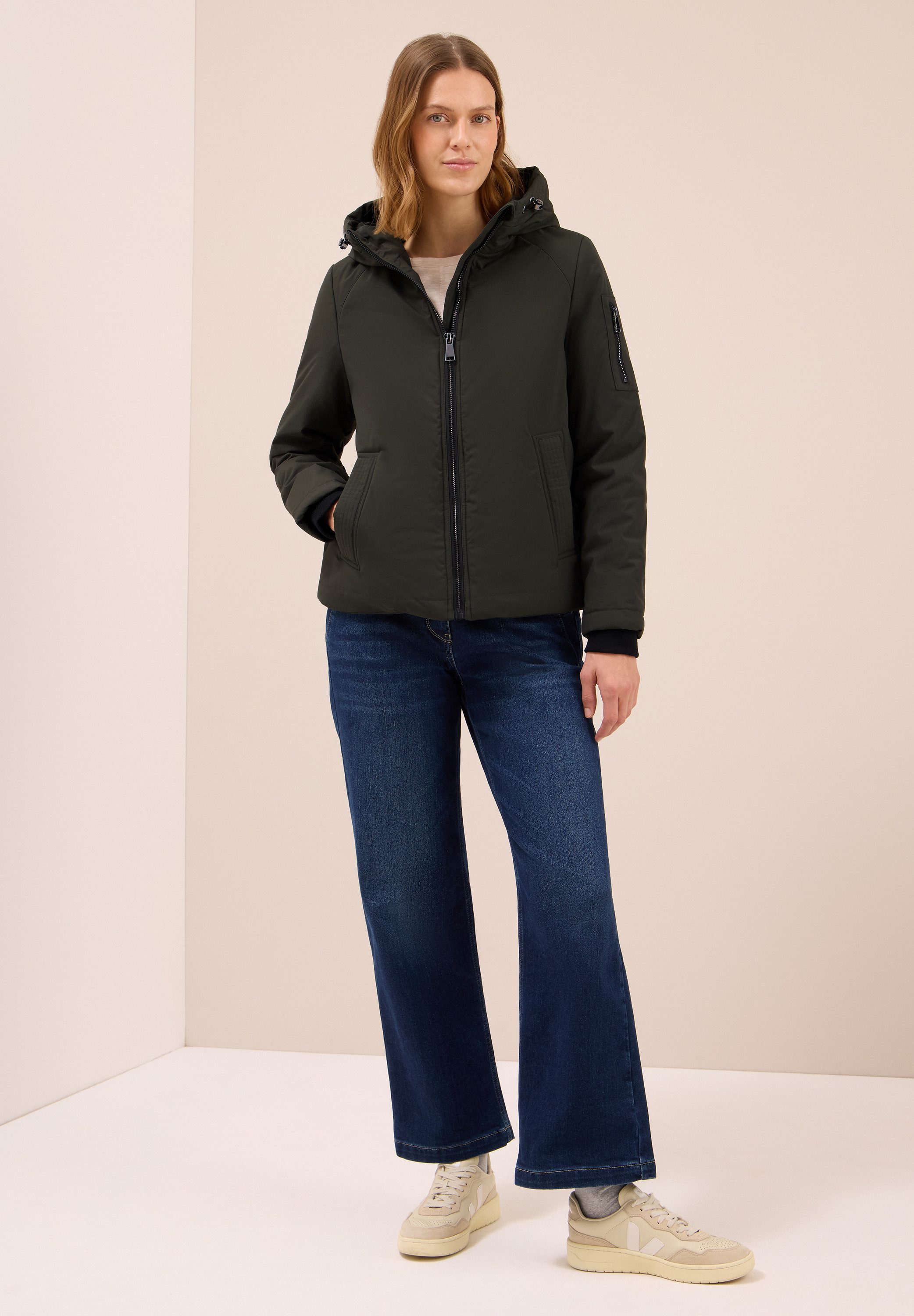 CECIL Outdoorjacke mit Kapuze