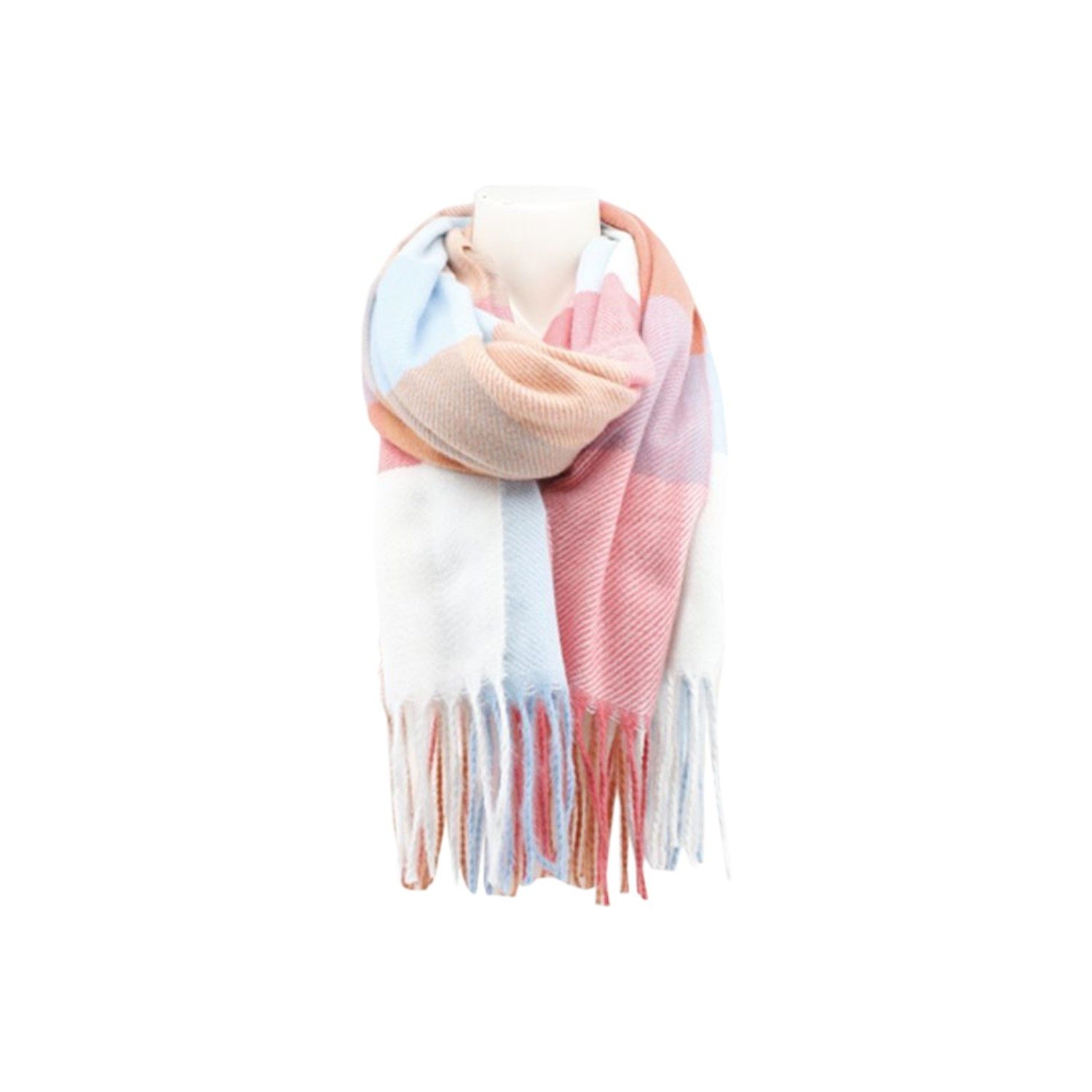 Schal für Damen » Cashmera Soft » Winterschal Karo Muster