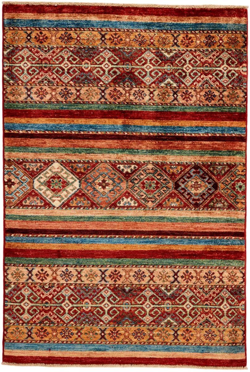 Orientteppich Arijana Shaal 87x125 Handgeknüpfter Orientteppich, Nain Trading, rechteckig, Höhe: 5 mm