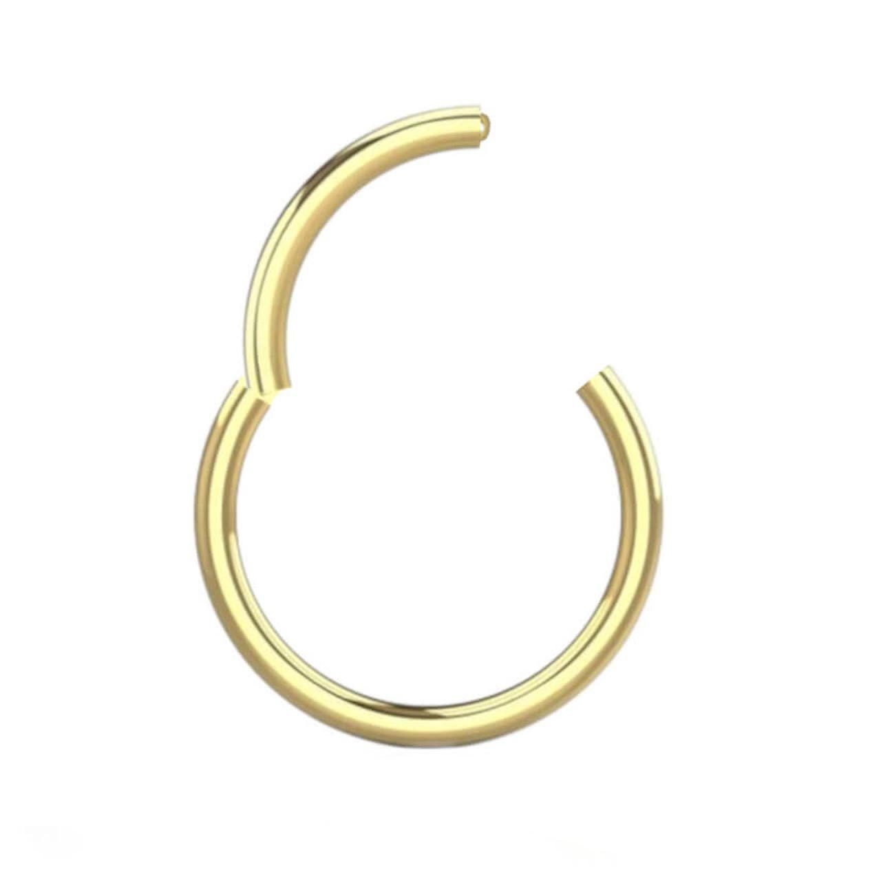 viva-adorno Nasenpiercing Segmentring Clicker Chirurgenstahl Piercing Ring günstig online kaufen