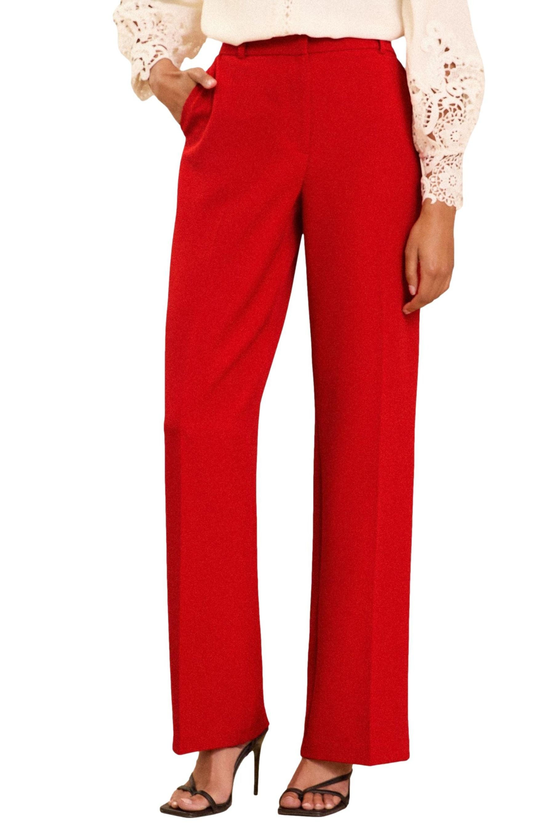 Love & Roses Palazzohose Love & Roses Hose mit weitem Bein, Regular (1-tlg) günstig online kaufen