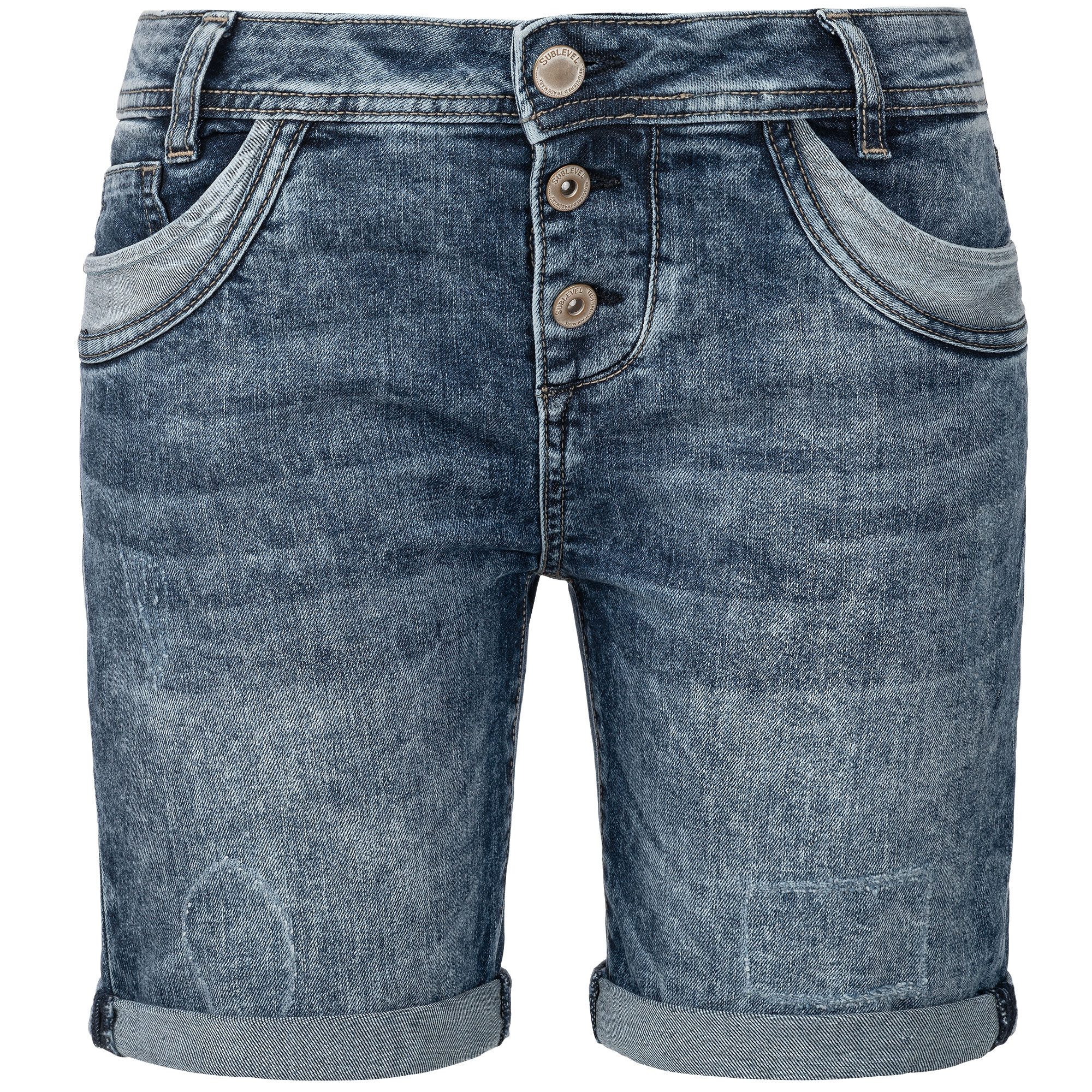SUBLEVEL Shorts Damen Bermudas kurze Hose günstig online kaufen