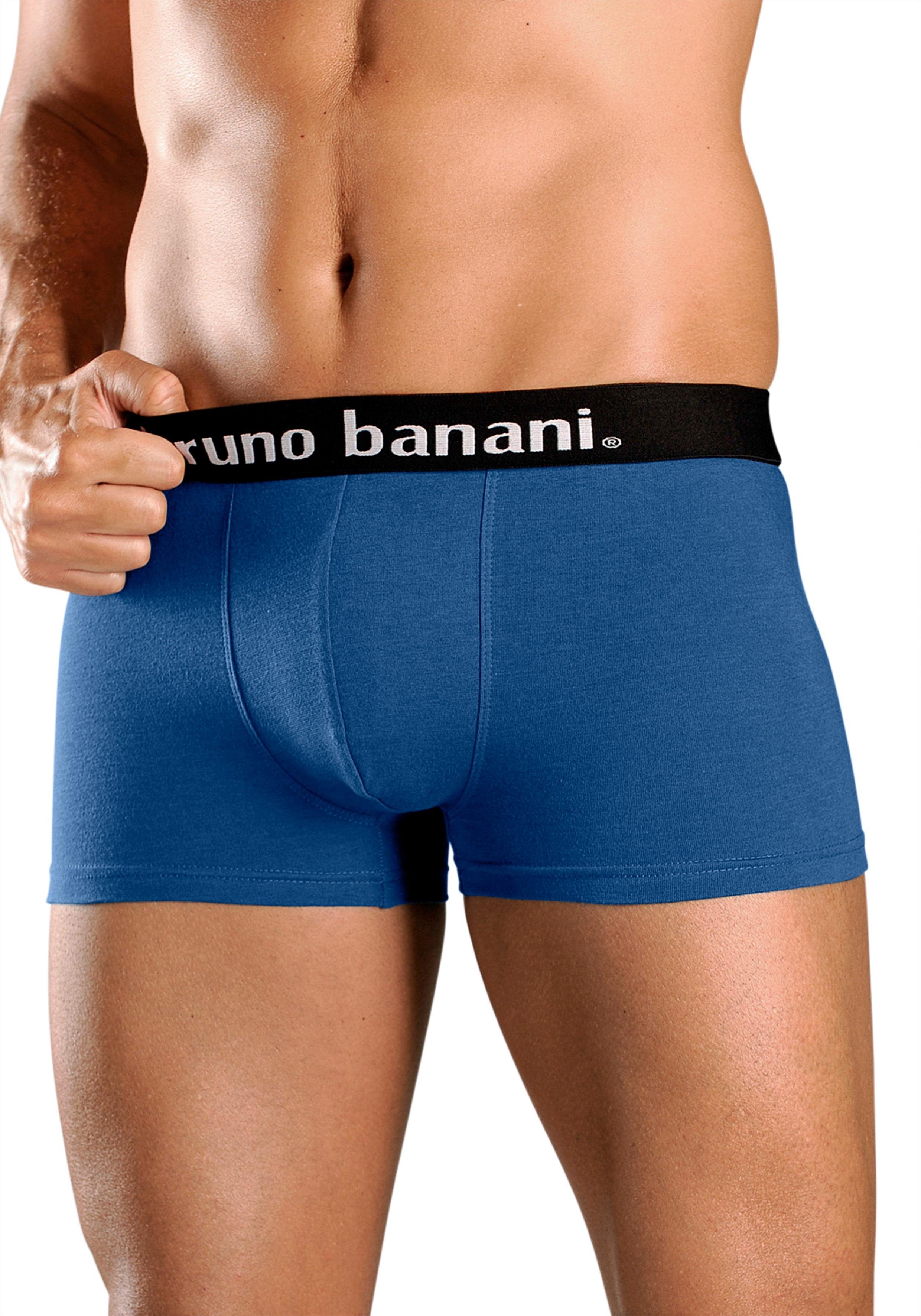 Bruno Banani Boxer Boxershorts für Herren (Packung, 4-St) mit Kontrast-Webbund – Bild 4 von 5