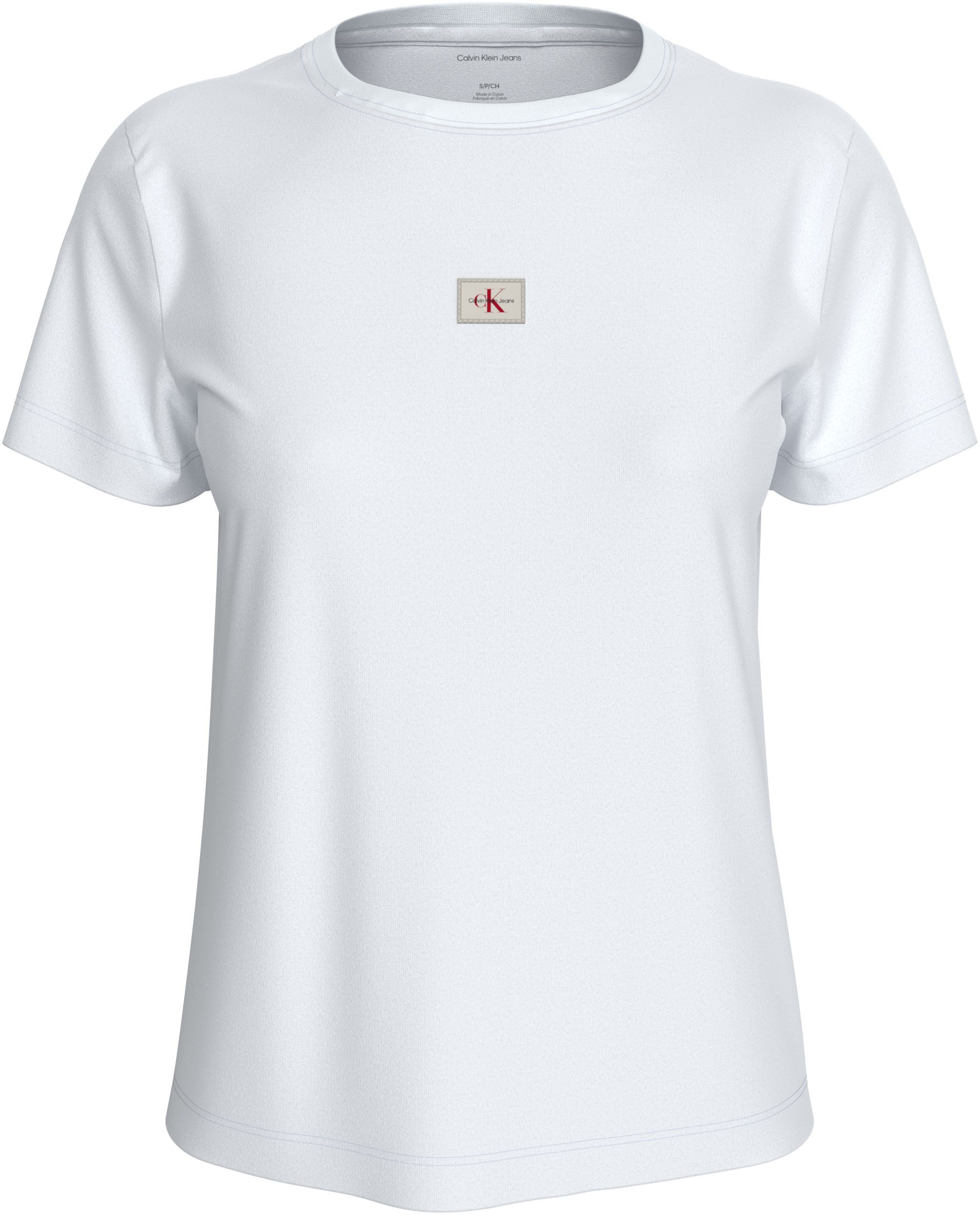 Calvin Klein Jeans T-Shirt Regular fit mit Rundhalsausschnitt günstig online kaufen