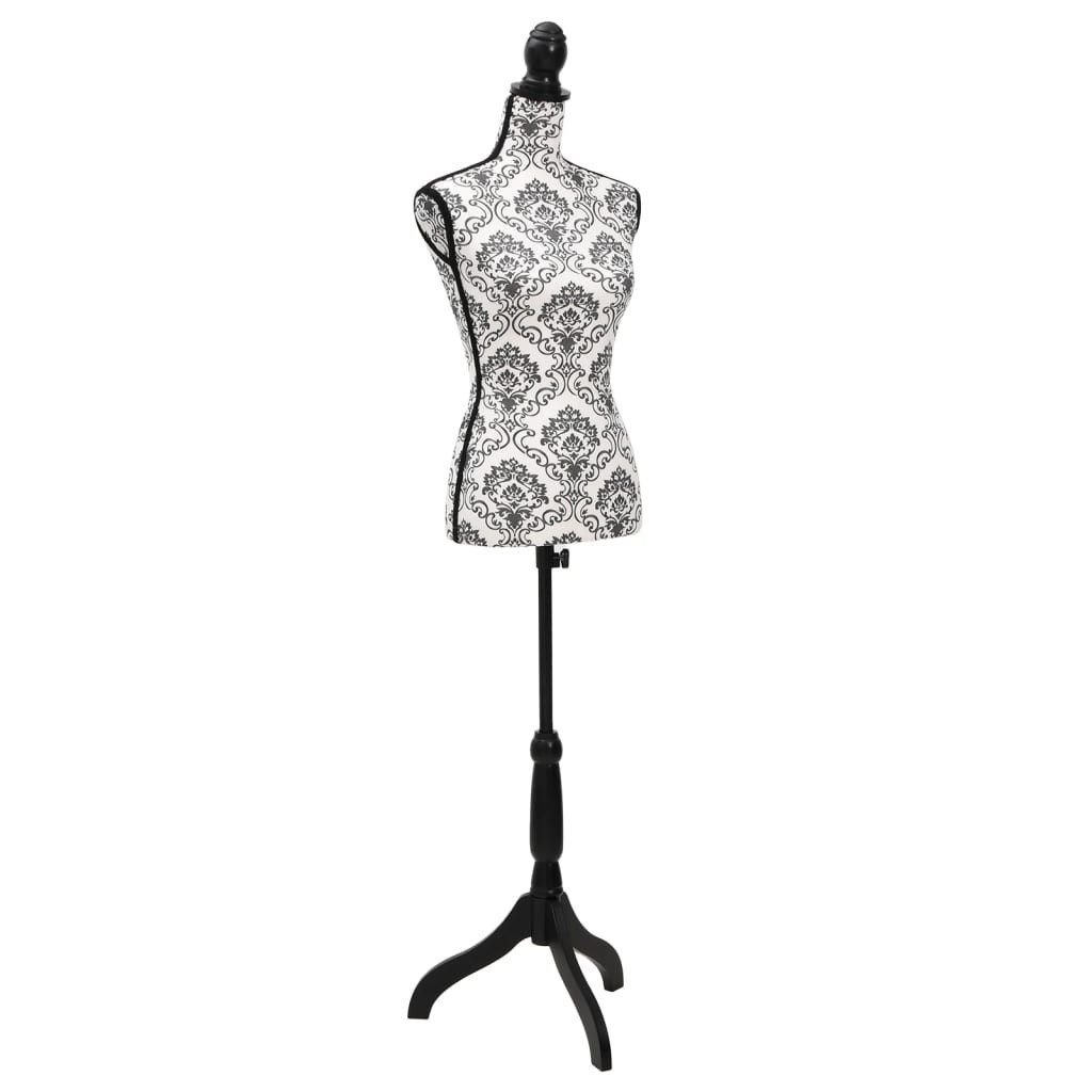 Schneiderpuppe Damenbüste Schneiderpuppe Torso Schwarz Weiß