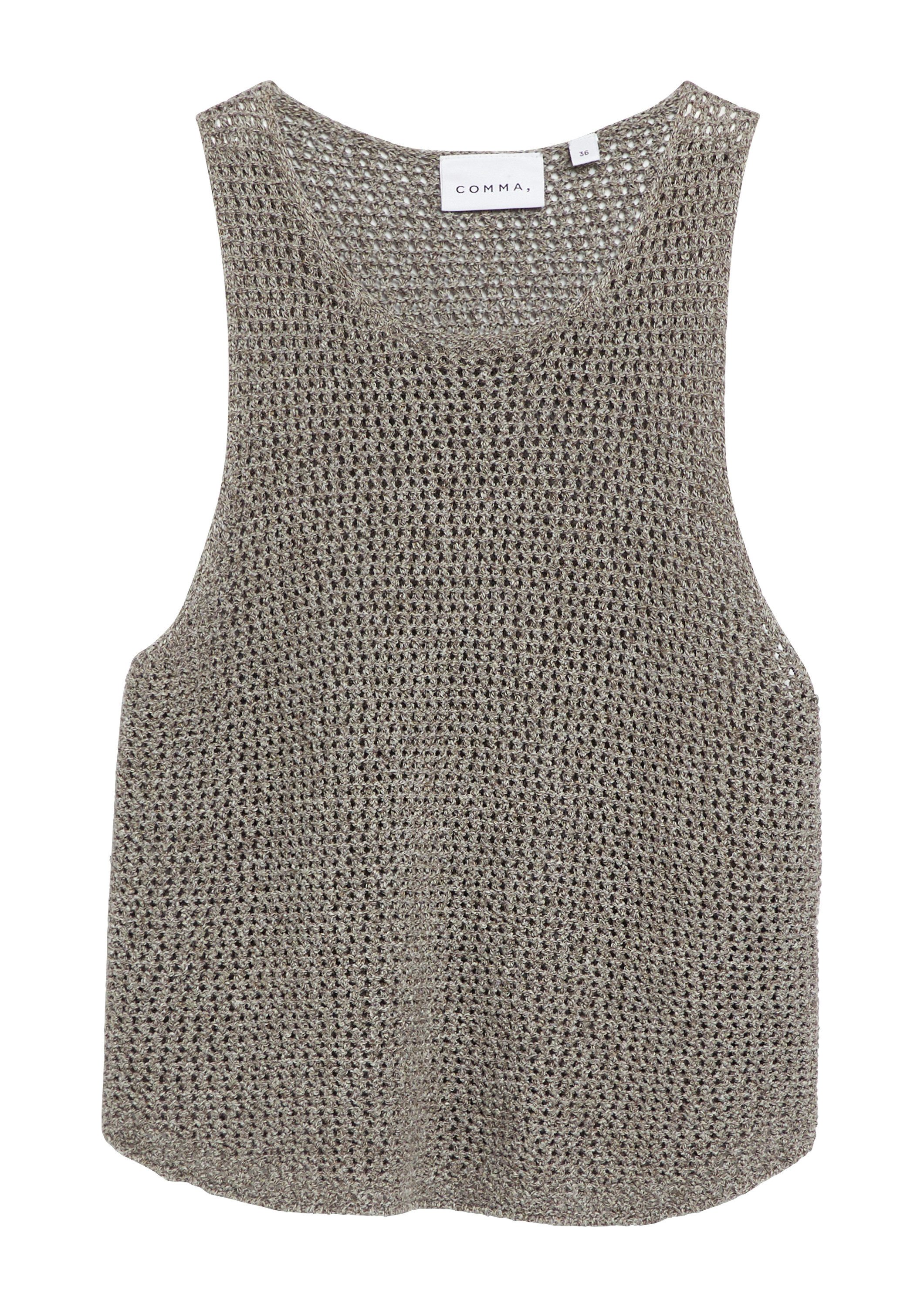 Muskelshirt Strickpullunder