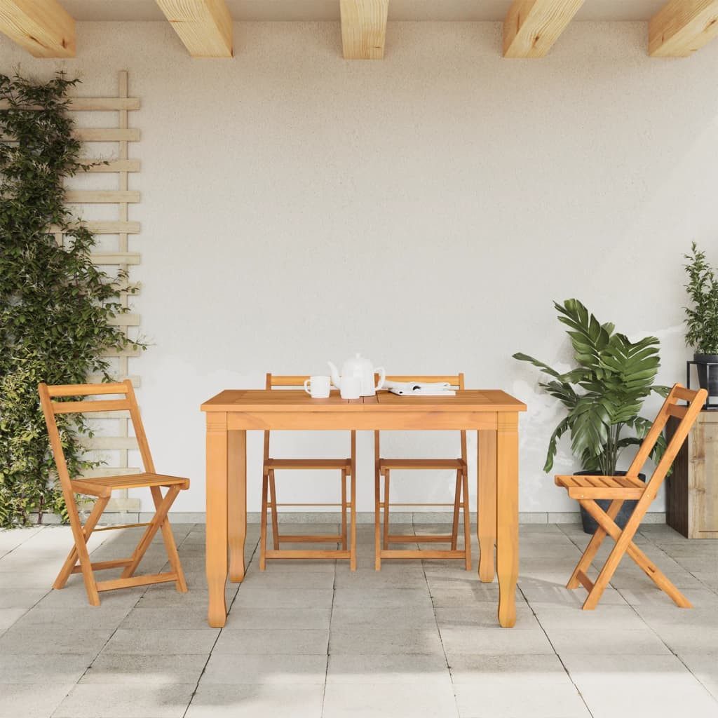 vidaXL Gartenstuhl Bistrostühle 4 Stk. Klappbar günstig online kaufen