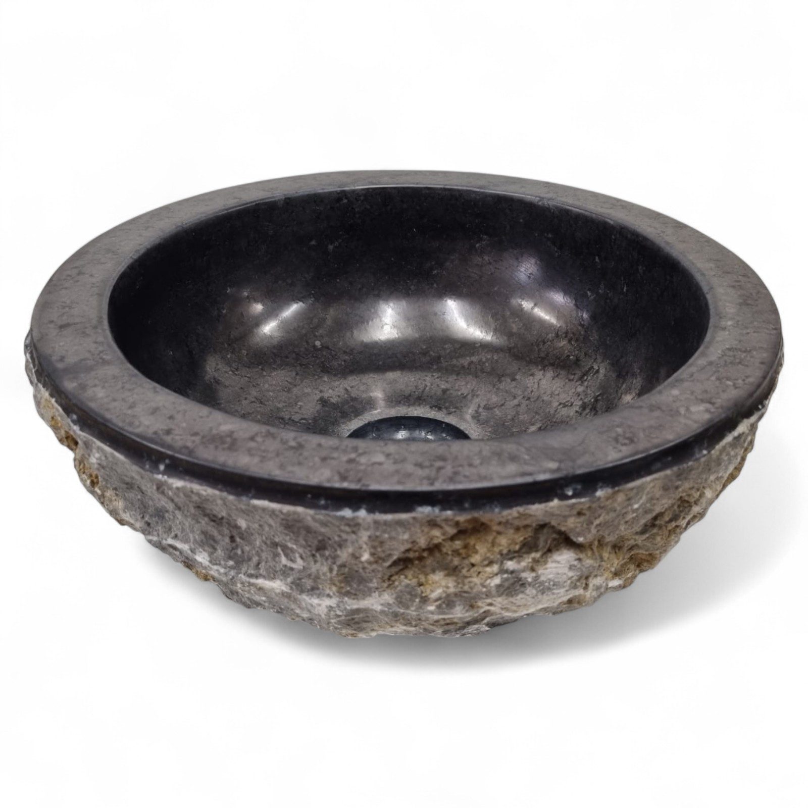 Kinaree Waschbecken Badezimmer Handwaschbecken Marmor natur, Jedes Stück ei günstig online kaufen