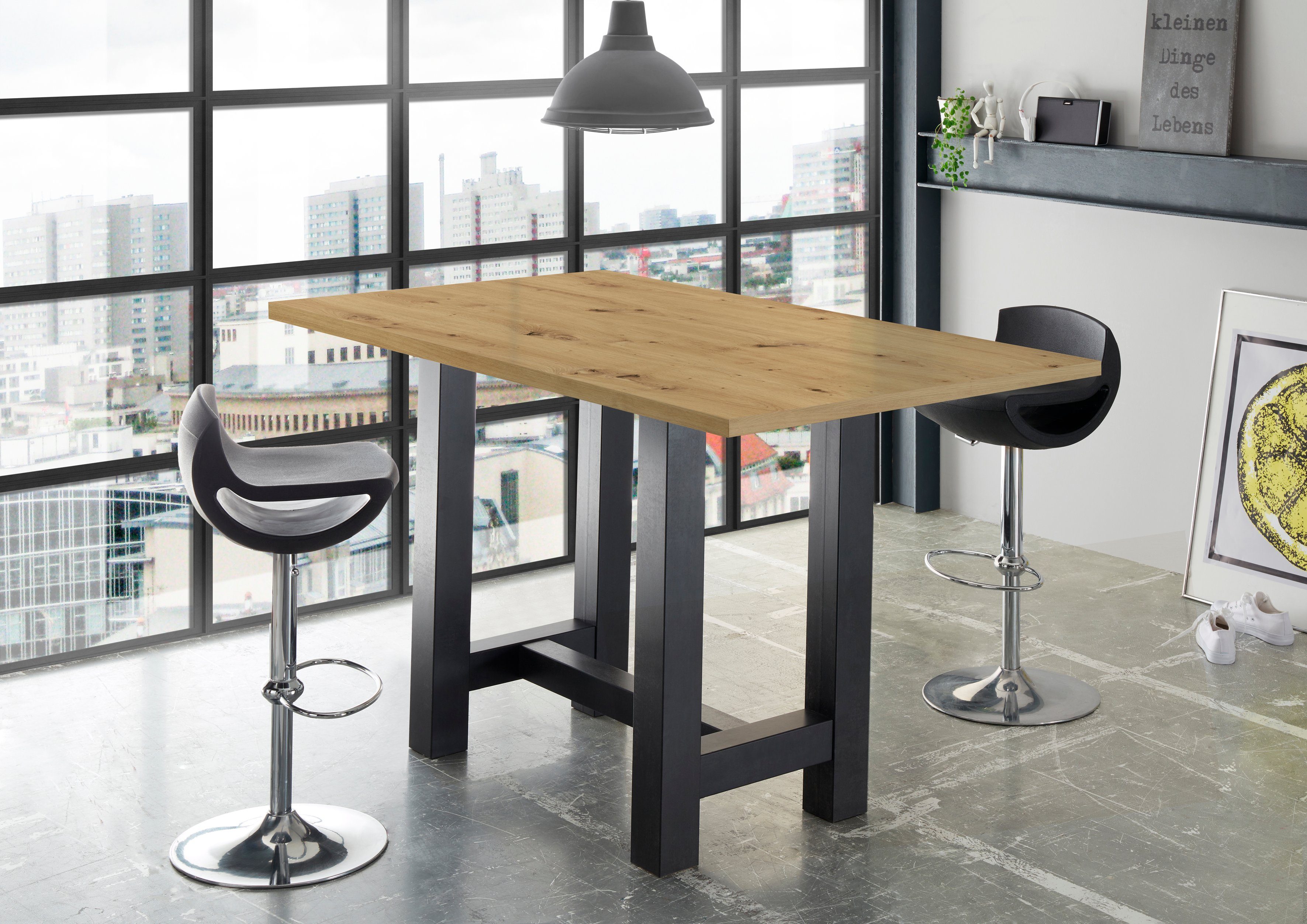 Mäusbacher Bartisch, Gestell in U-Form (Breite günstig online kaufen