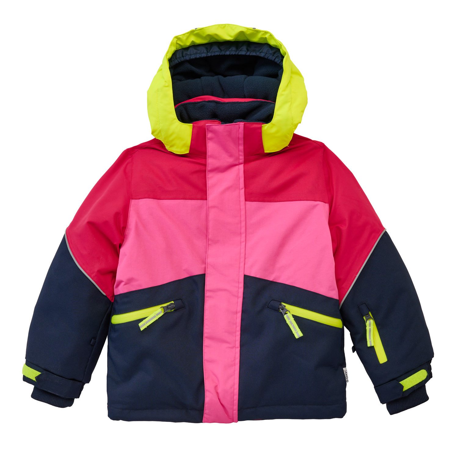 JAKO-O Winterjacke JAKO-O Kinder Robustjacke gefüttert, pink
