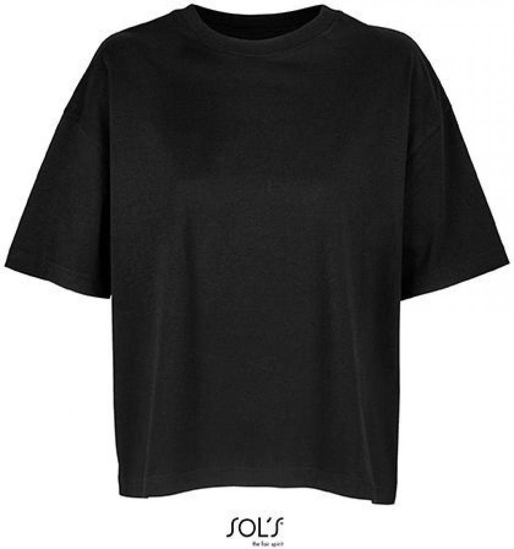 SOLS Rundhalsshirt Women´s Boxy Oversized T-Shirt - Gekämmte Bio-Baumwolle günstig online kaufen