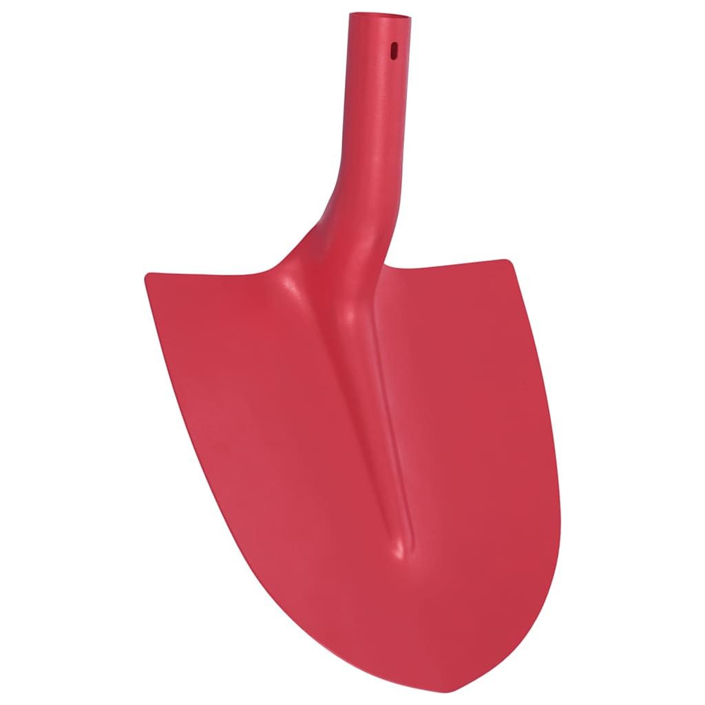 vidaXL Spaten Schaufelkopf Rot 39,5 x 27,5 cm Pulverbeschichteter Stahl, (1-St)