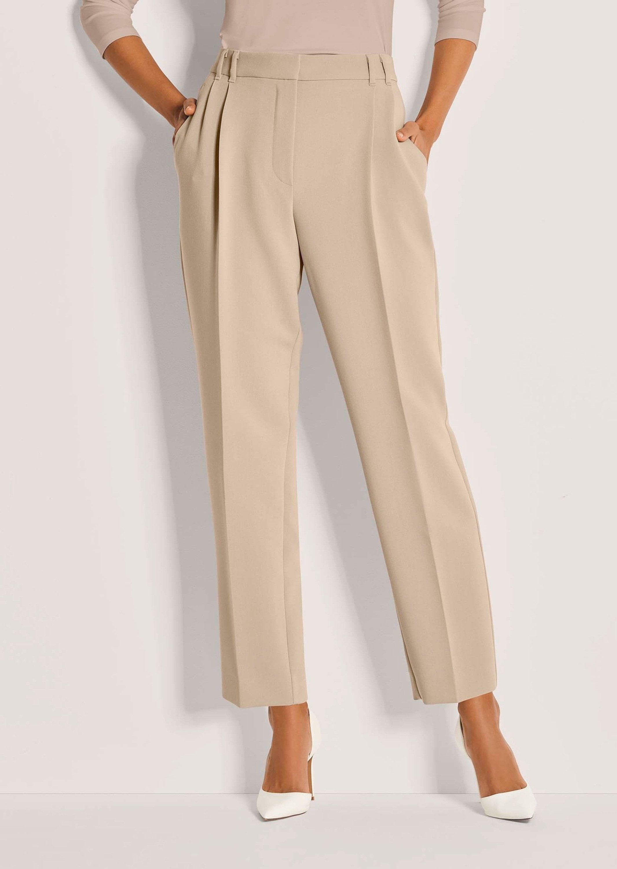MADELEINE Bundfaltenhose Bundfaltenhose mit Stretch-Komfort günstig online kaufen