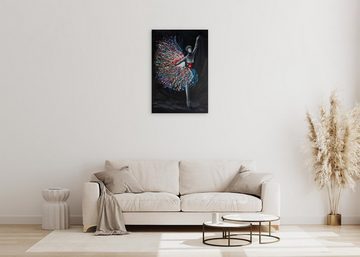 KUNSTLOFT Gemälde Elfenzauber 60x90 cm, Leinwandbild 100% HANDGEMALT Wandbild Wohnzimmer