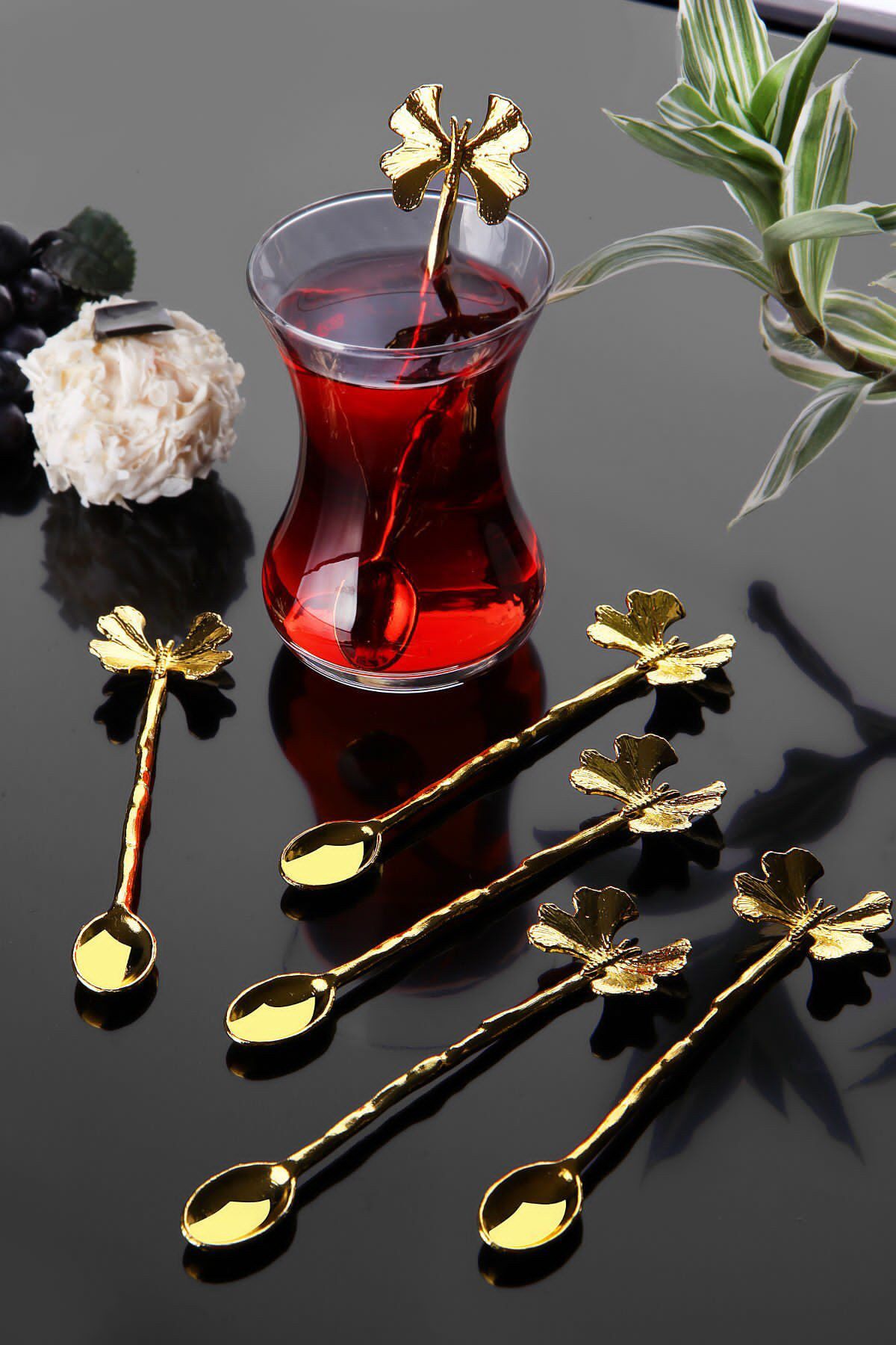 Hermia Concept Bestecklöffel 100% METAL, 3 x 1,6 x 12 cm (6 Pieces) N1610 (6 Stück)