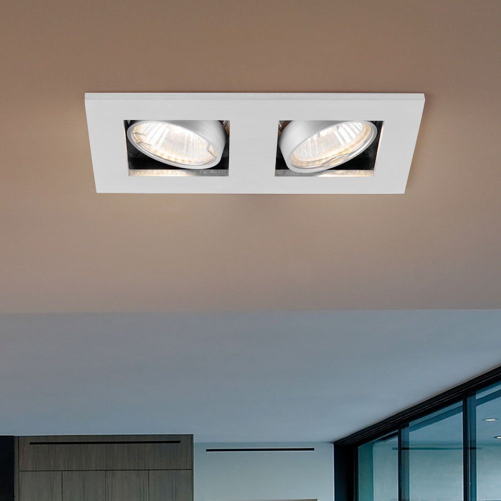 Nordlux Einbauleuchte, Leuchtmittel nicht inklusive, Deckenleuchte Einbaule günstig online kaufen