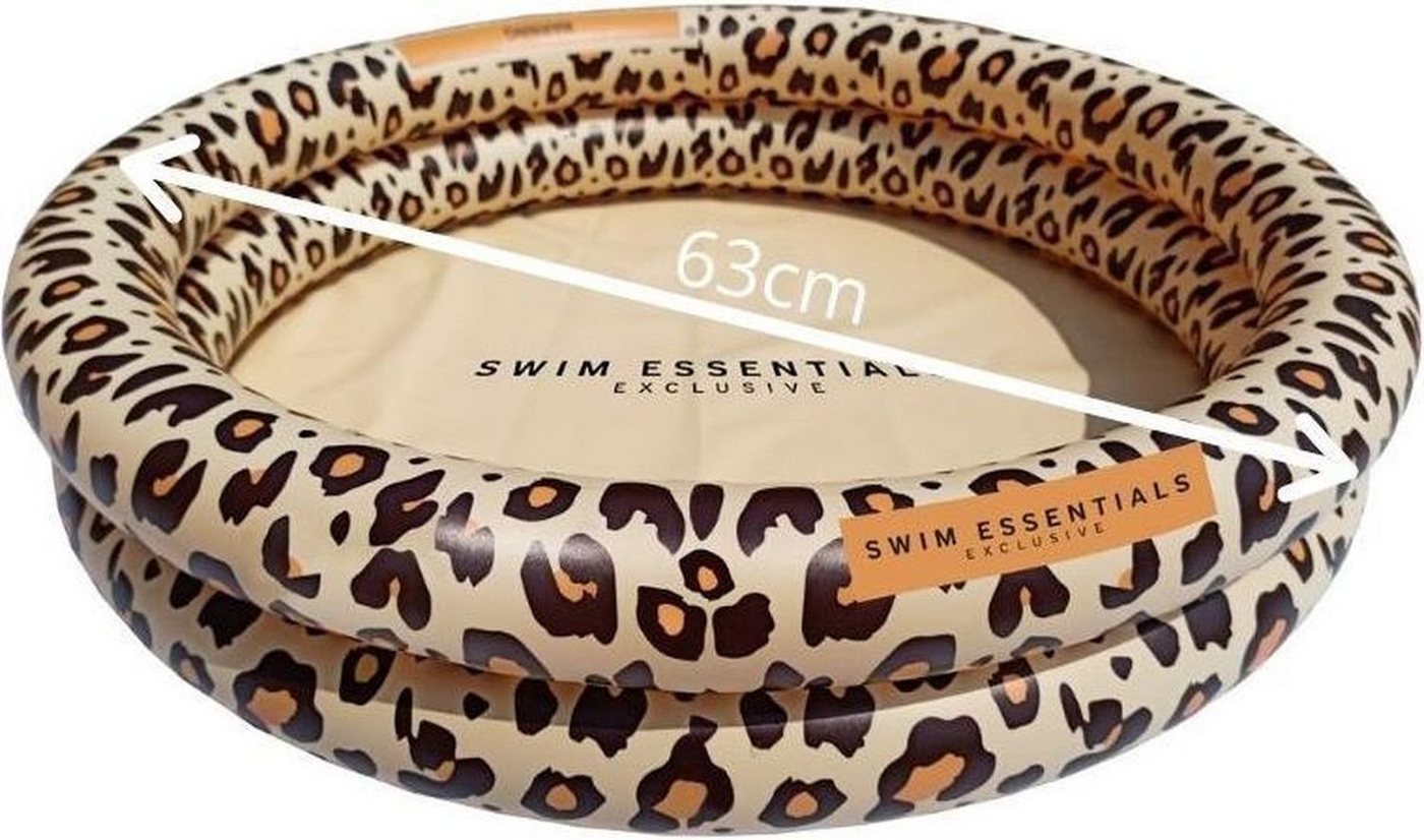Thumbnail - Swim Essentials Pool Swim Essentials Swimming Pool 60 cm Leopard Beige 60 x 17 cm