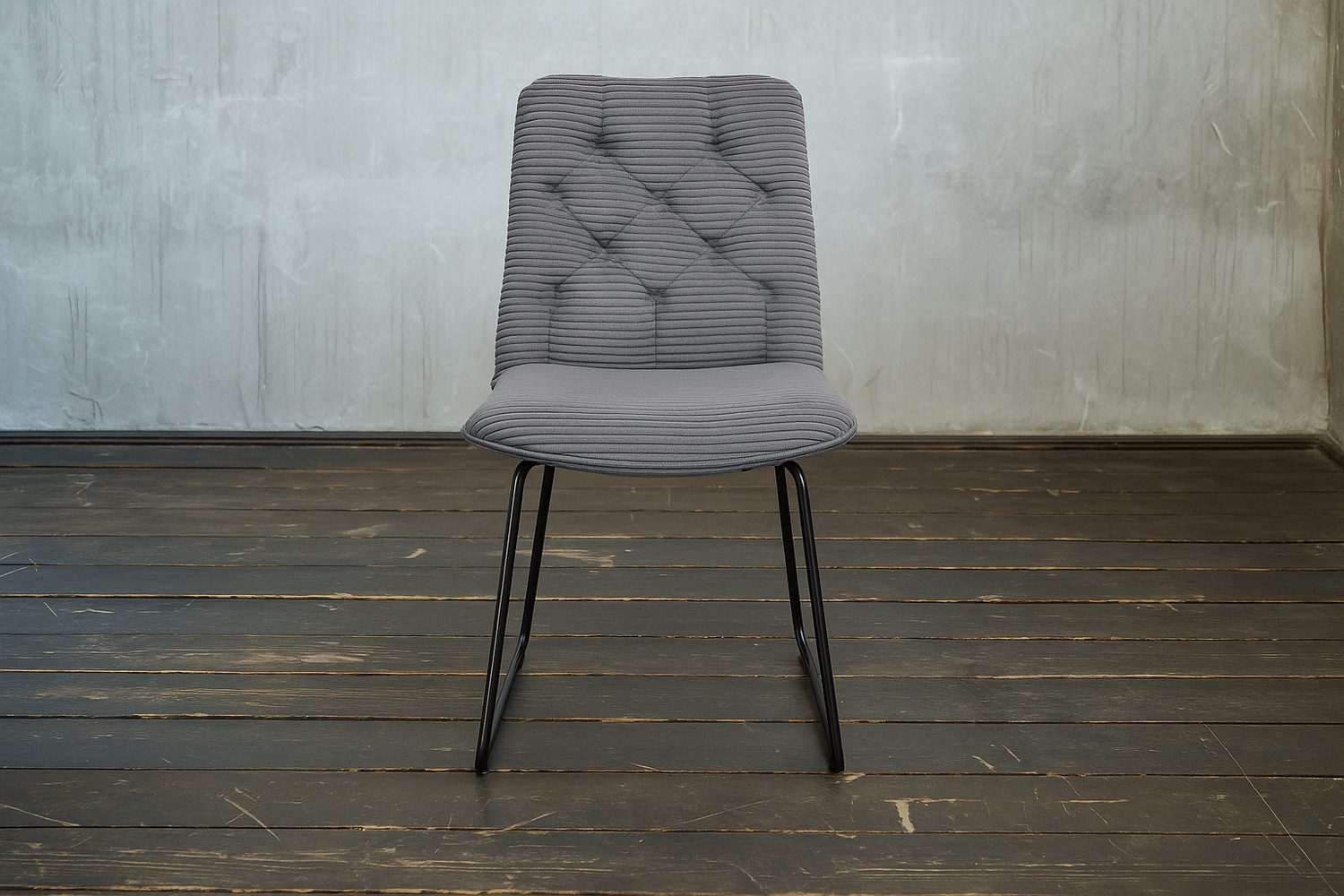 KAWOLA Polsterstuhl NEW CHARME (1 St), Stuhl Cord verschiedene Farben