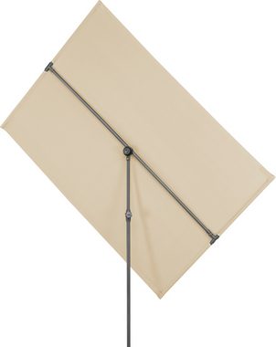 Schneider Schirme Balkonschirm »Avellino«, LxB: 130x180 cm, 180x130 cm, flexibler Allrounder unter den Sonnenschirmen
