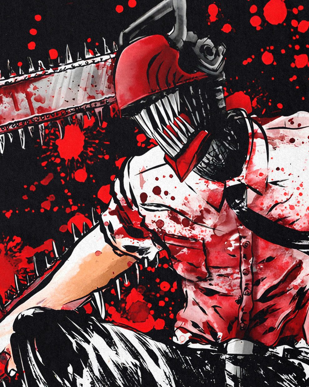 style3 T-Shirt Bloodbourne Man denji manga chainsaw man devil hunter günstig online kaufen