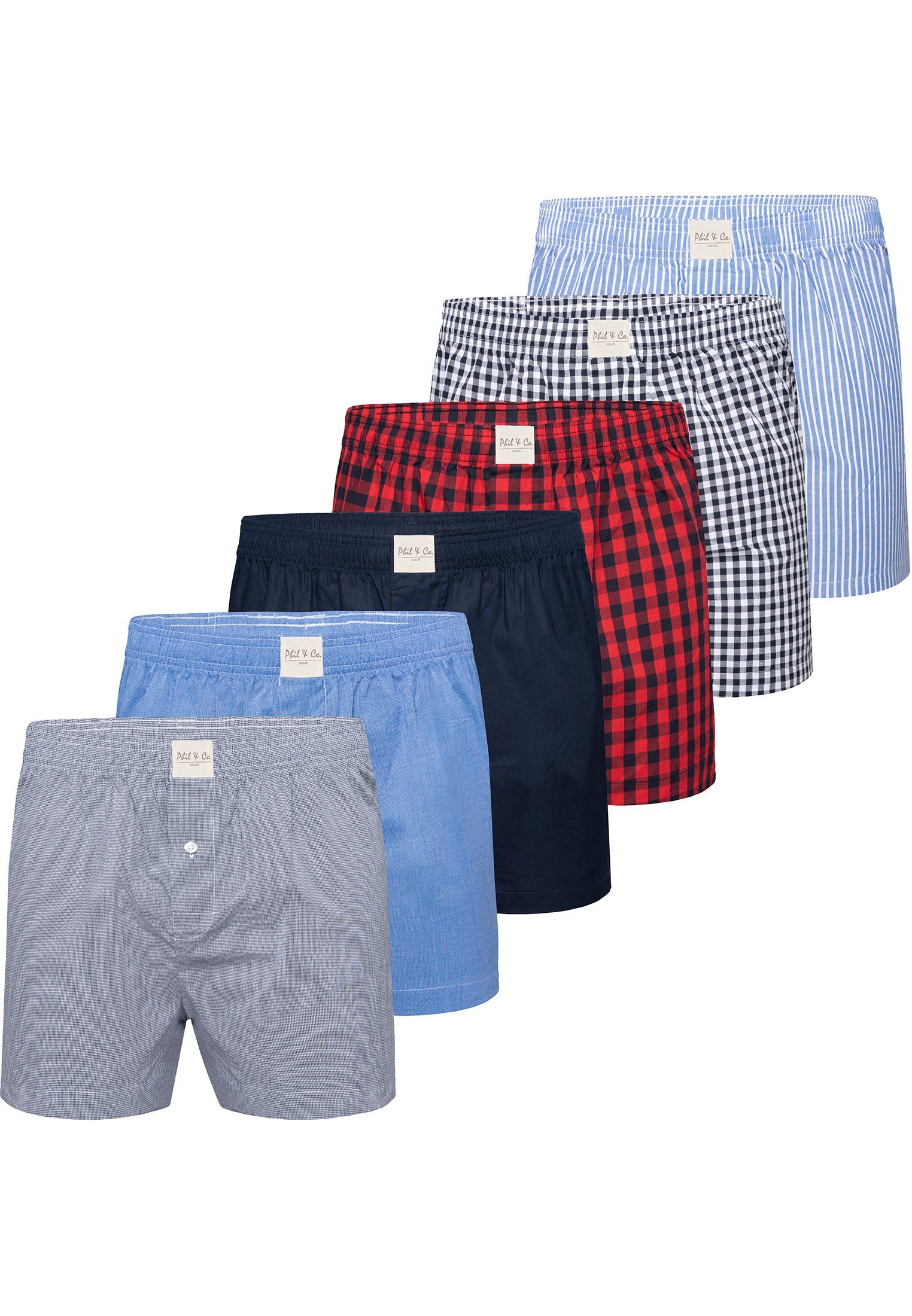 Phil & Co. Boxer Classics (6-St) günstig online kaufen