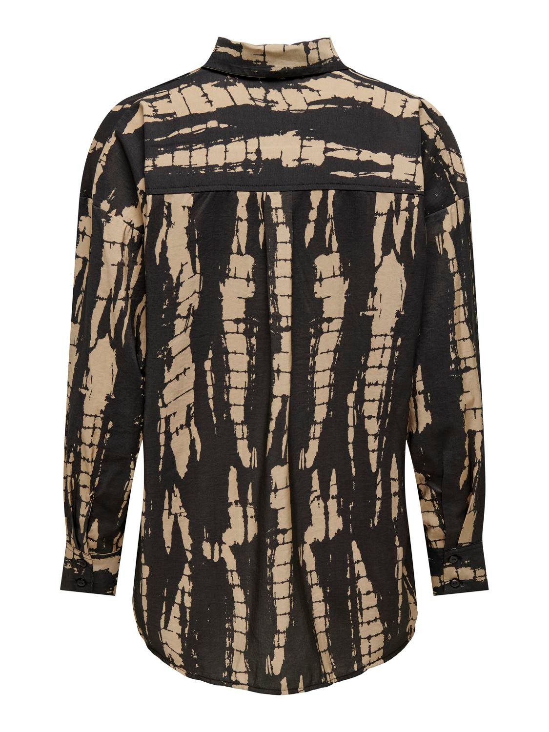 JACQUELINE de YONG Blusenshirt Elegantes Oberteil mit Knopfleiste Hemdkrage günstig online kaufen